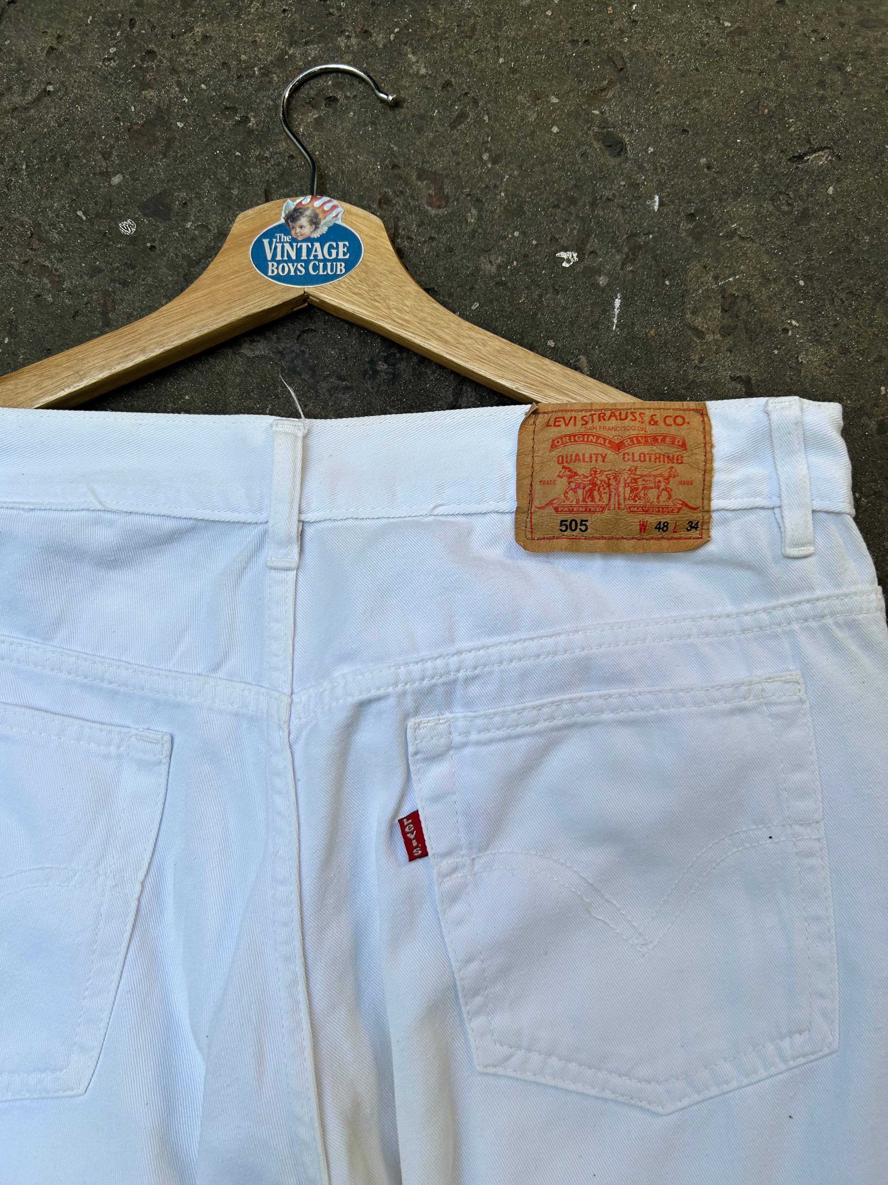 Jean Levis Blanco Vintage Original