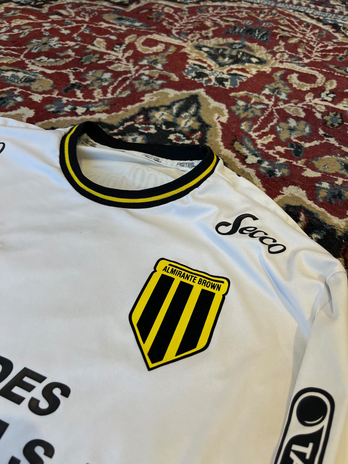 Camiseta Almirante Brown Retiel Manga Larga de Juego