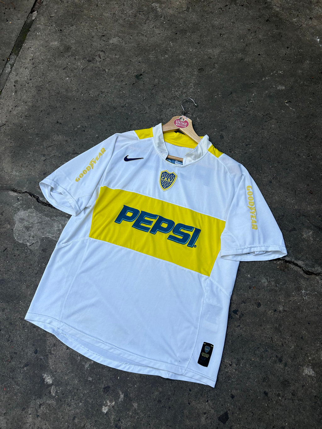 Camiseta Boca 2005 Suplente Prototipo