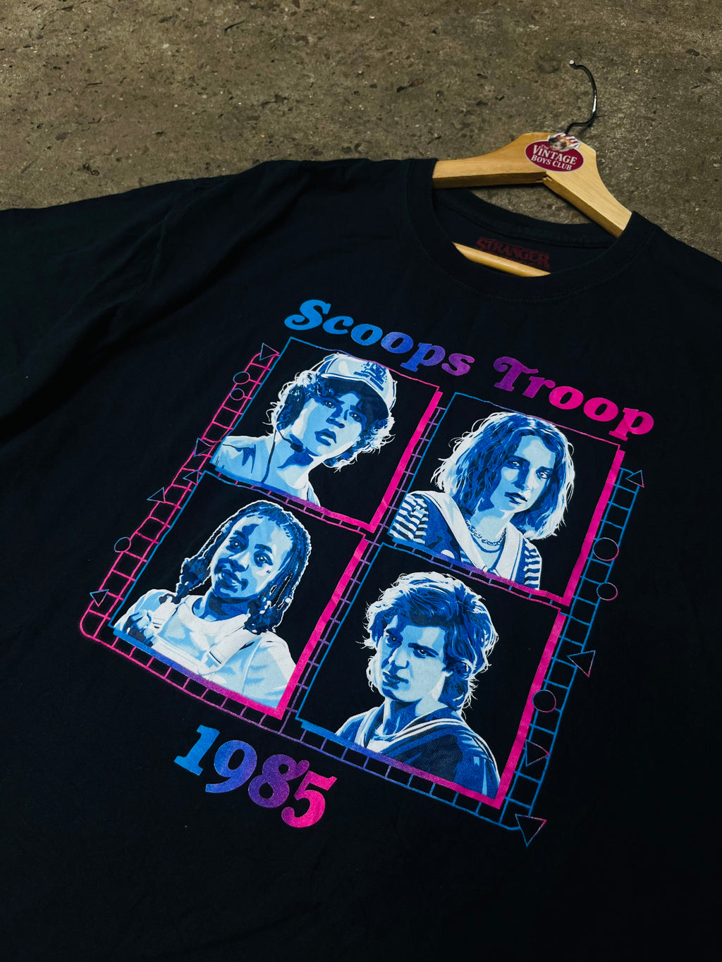 Remera Stranger Things Americana Original