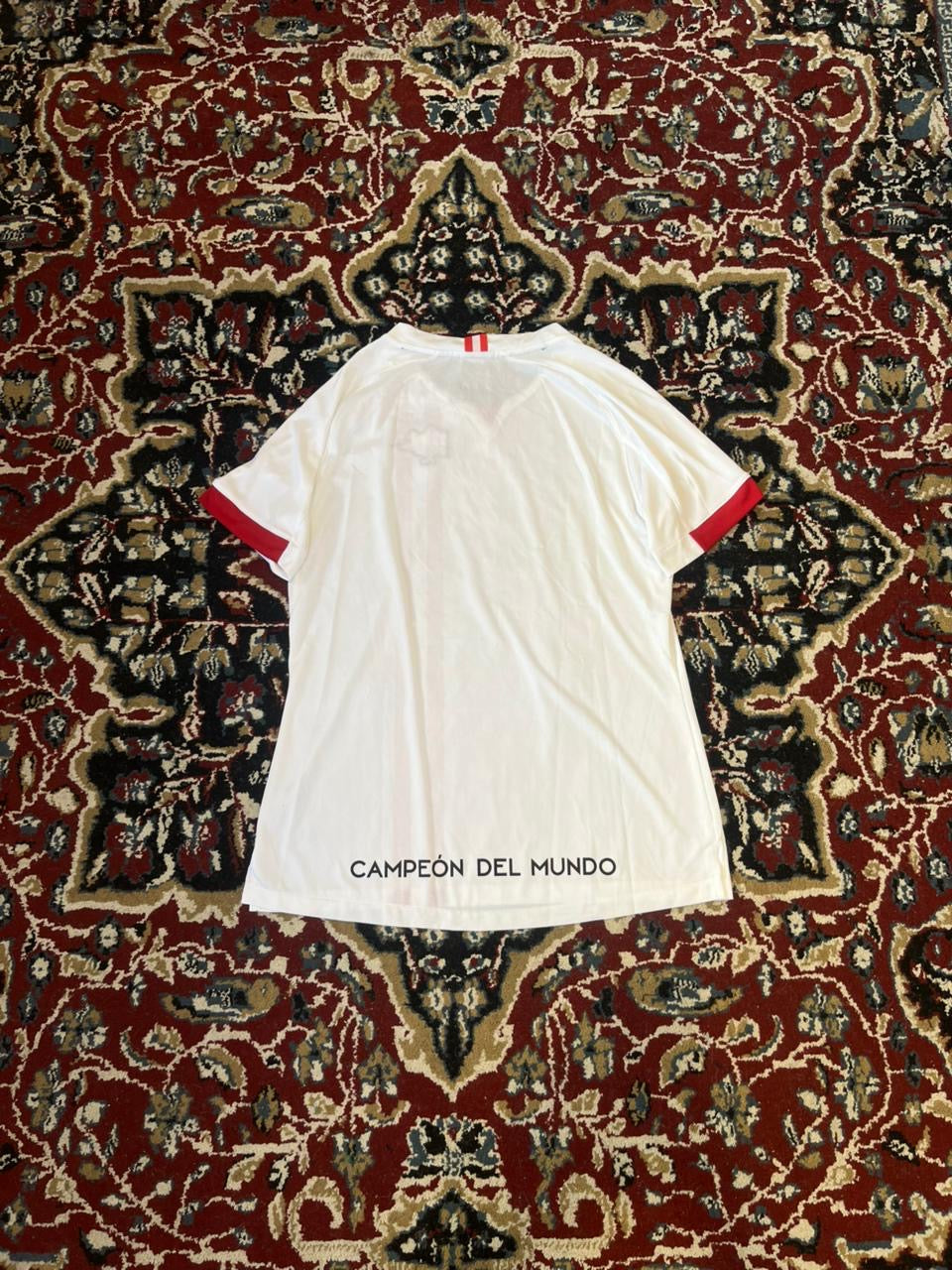 Camiseta Estudiantes Ruge Suplente Firmada x Veron Original