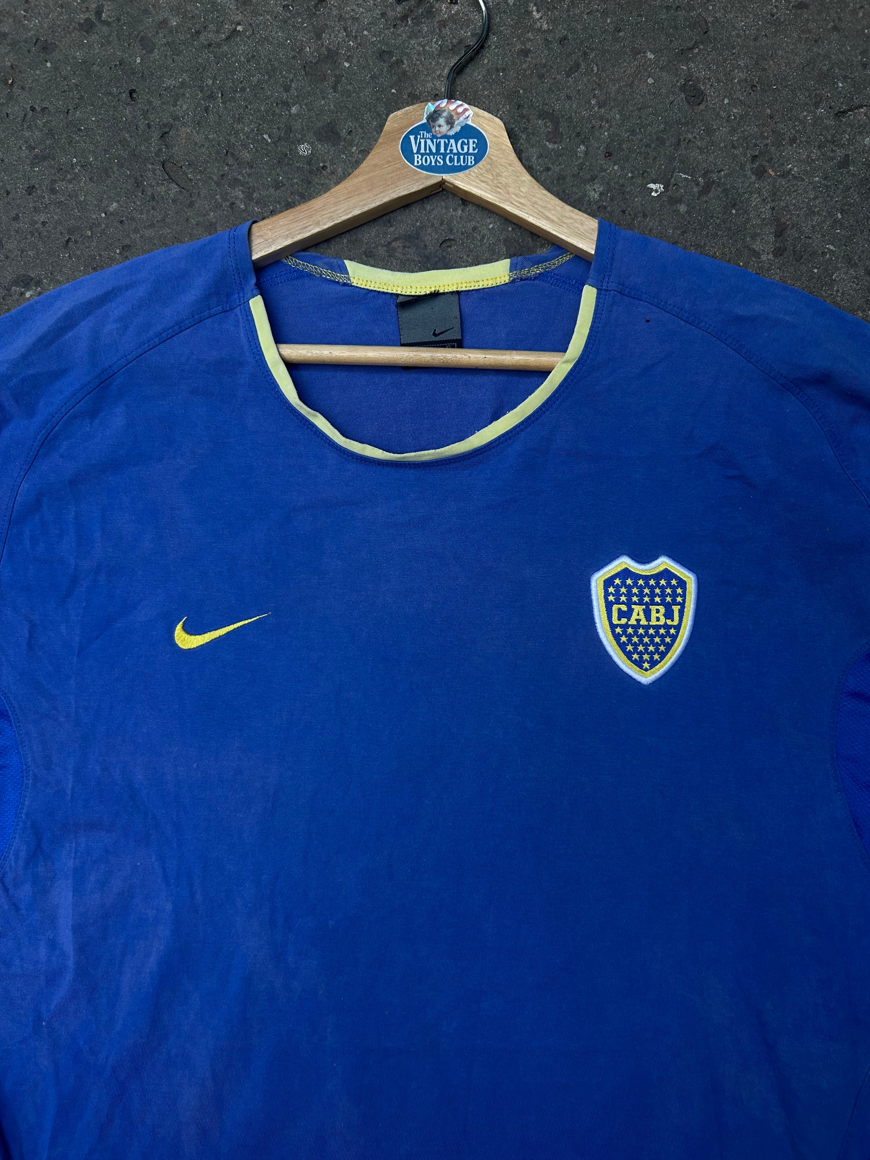 Camiseta Boca 2003 De Entrenamiento manga larga Original
