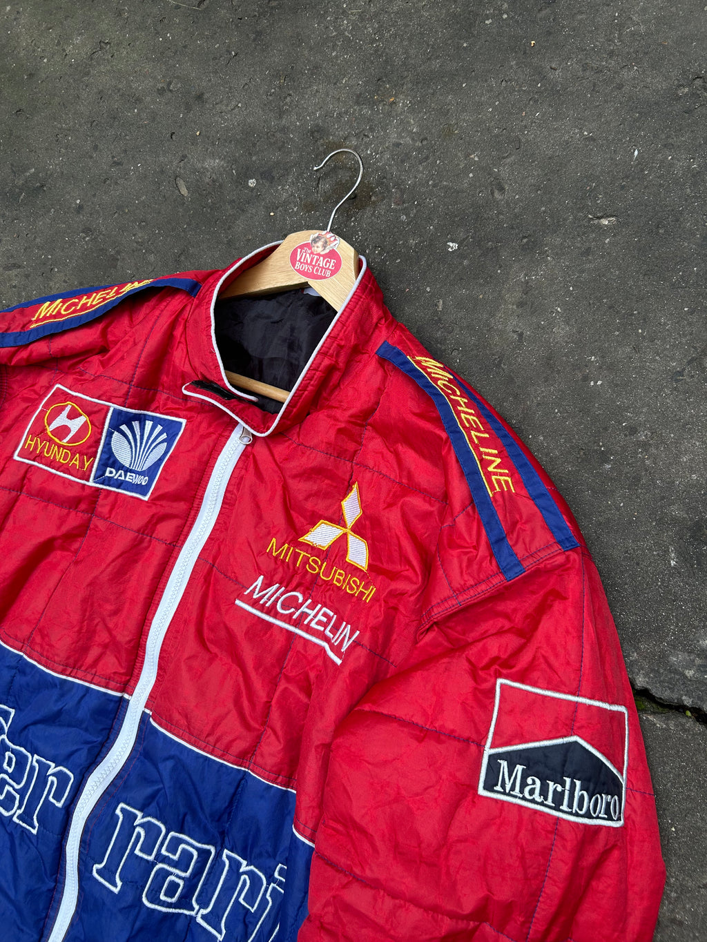 Campera Ferrari de Carrera Vintage 90s