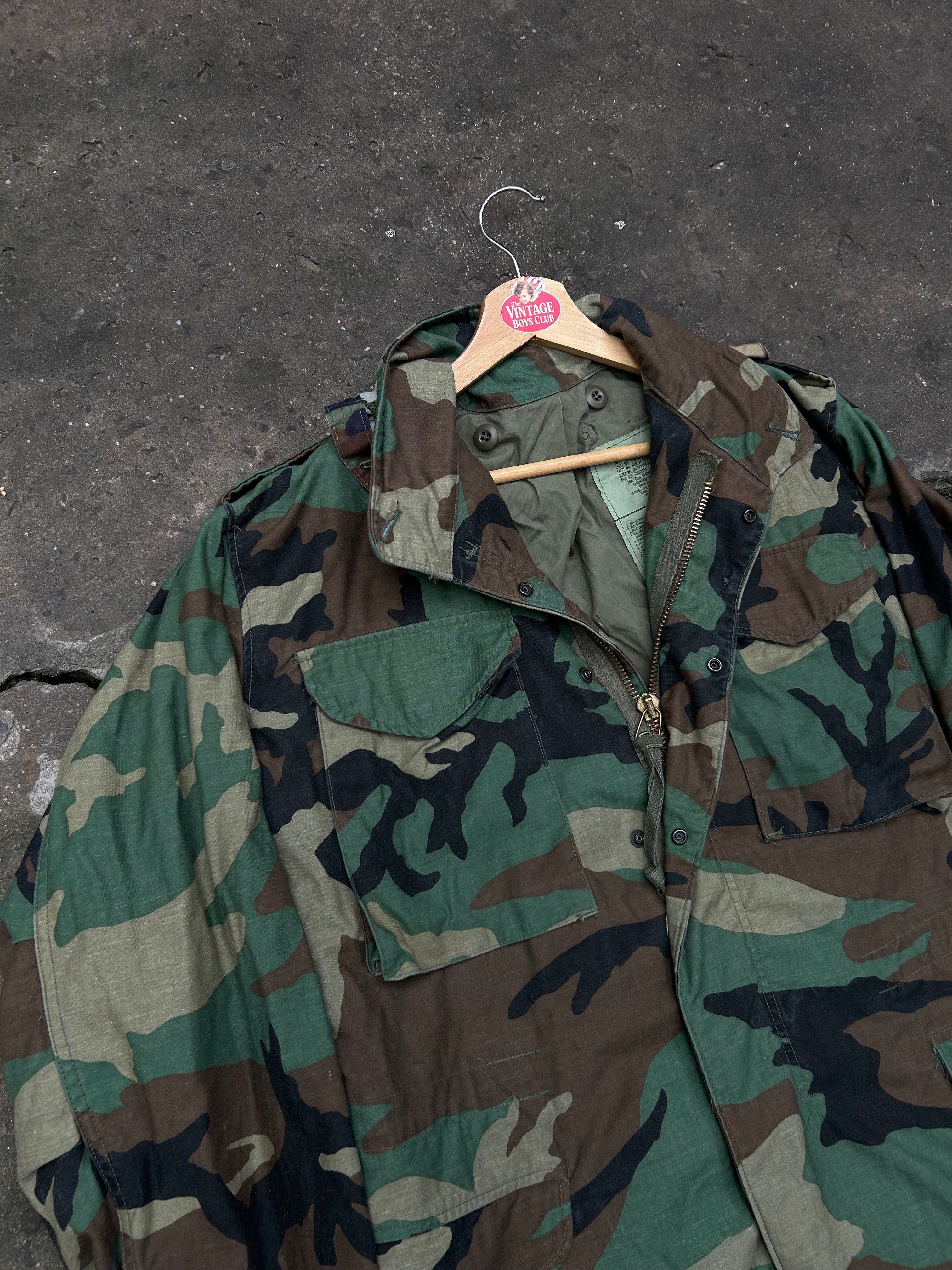 Campera M-65 del Ejercicio Militar USA 1982 Original