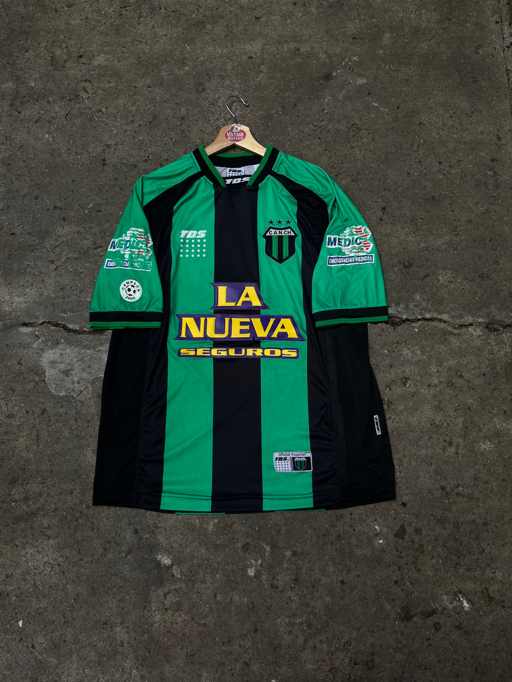 Camiseta Nueva Chicago 2007 Tbs De Juego
