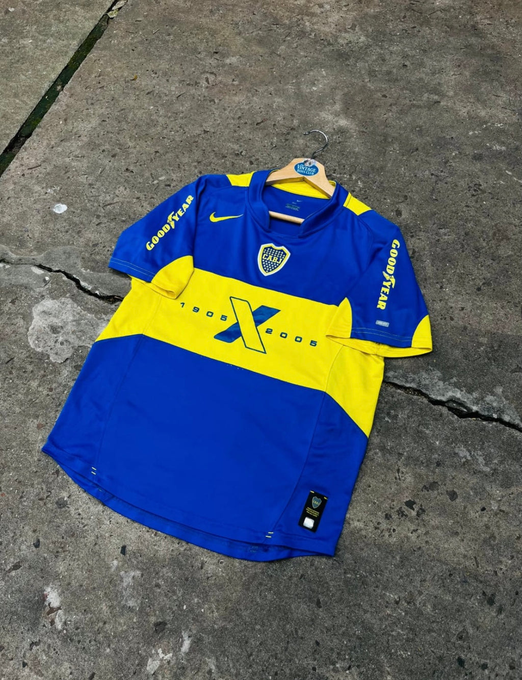 Camiseta Boca Xentenario 2005 Titular Original
