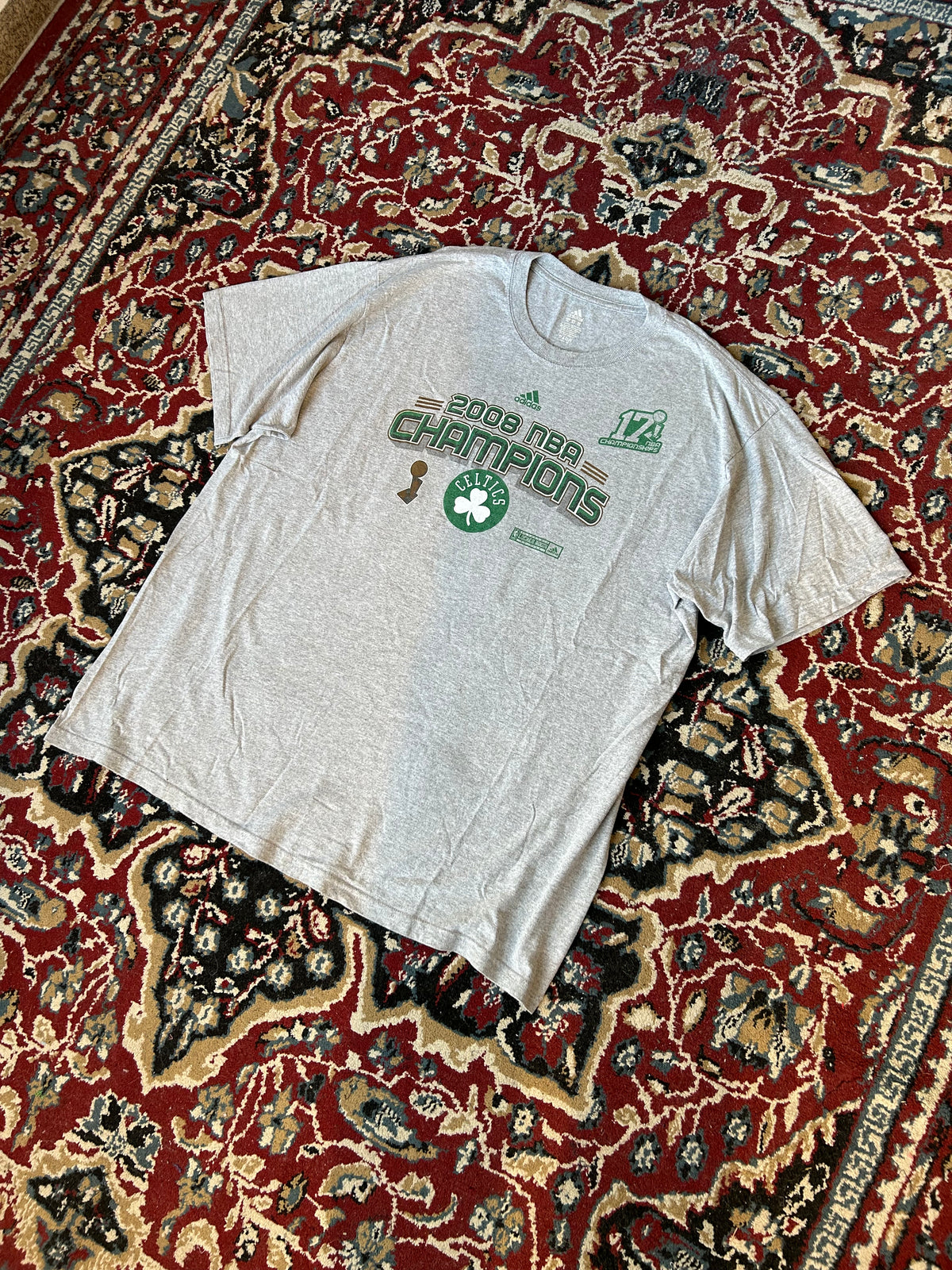 Remera Boston Celtics Campeones 2008 Adidas Original