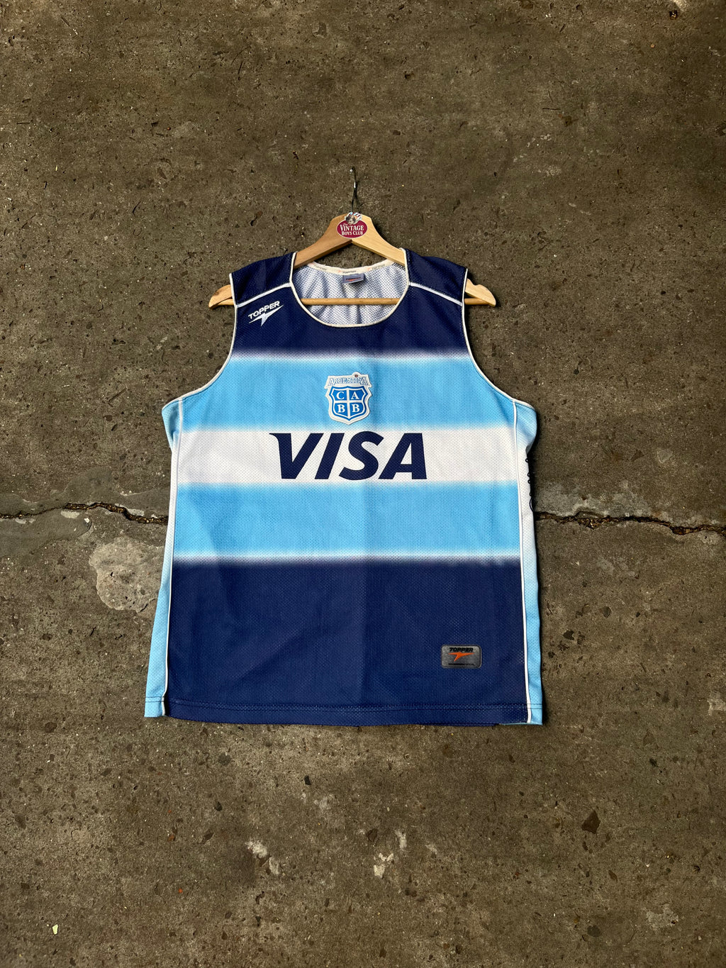 Camiseta Argentina Básquet 2006 Suplente Original
