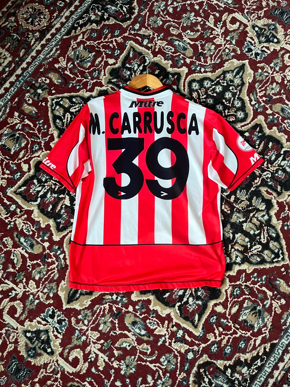 Camiseta Estudiantes Mitre de Juego de Carrusca