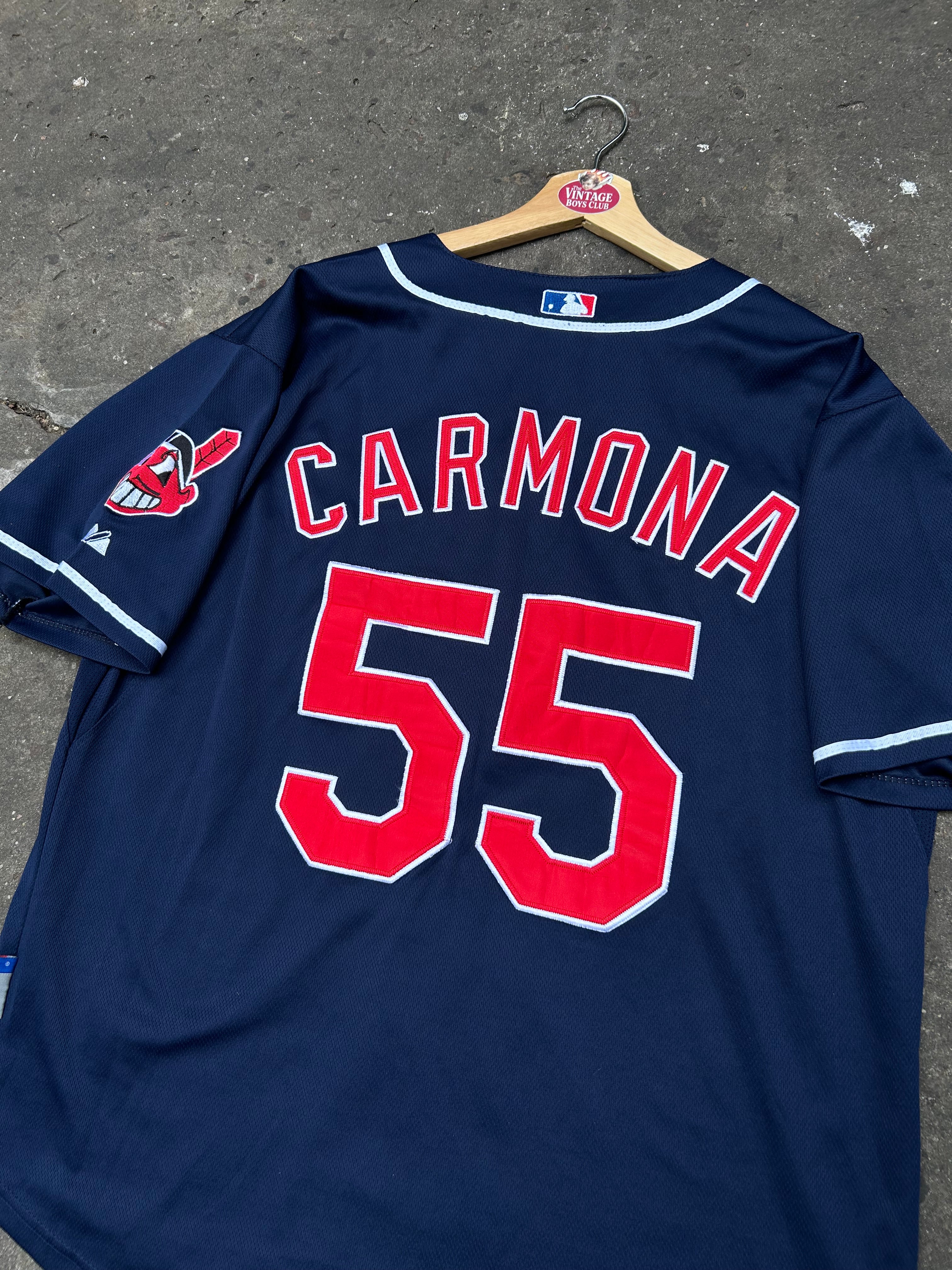 Camiseta Indians MLB Béisbol de Carmona