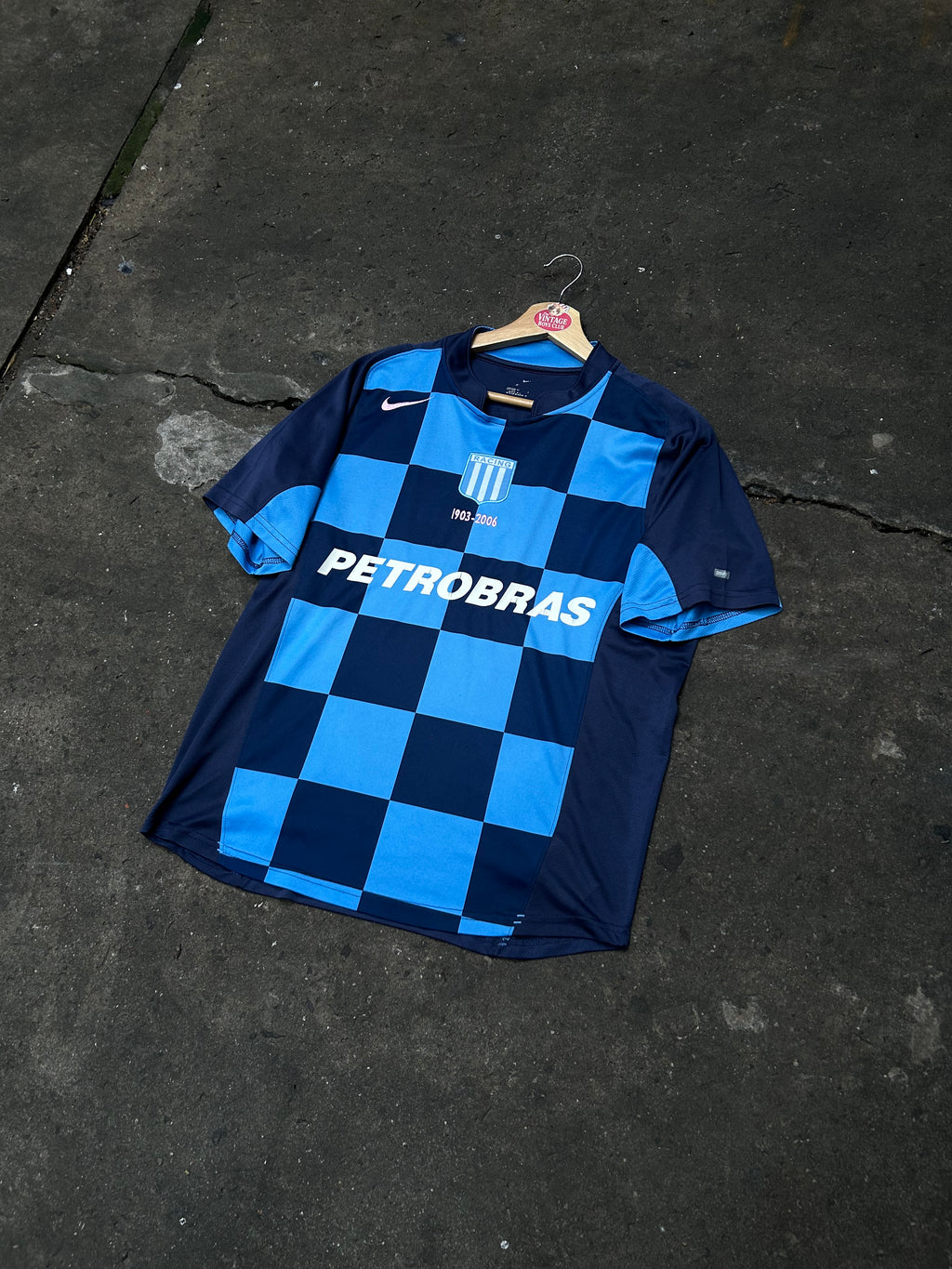 Camiseta Racing 2006 Nike Suplente Original
