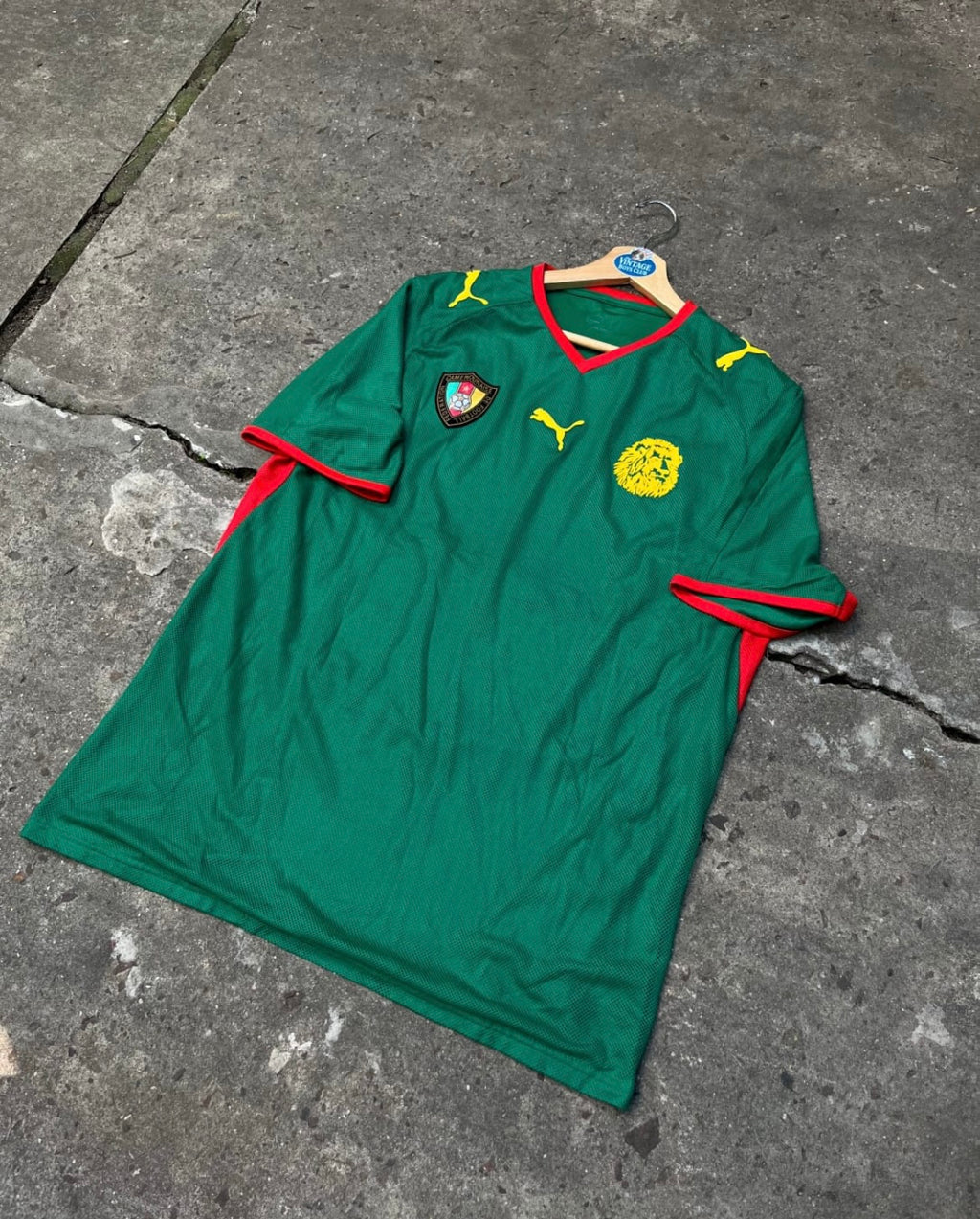 Camiseta Camerún 2008 Titular Puma Original