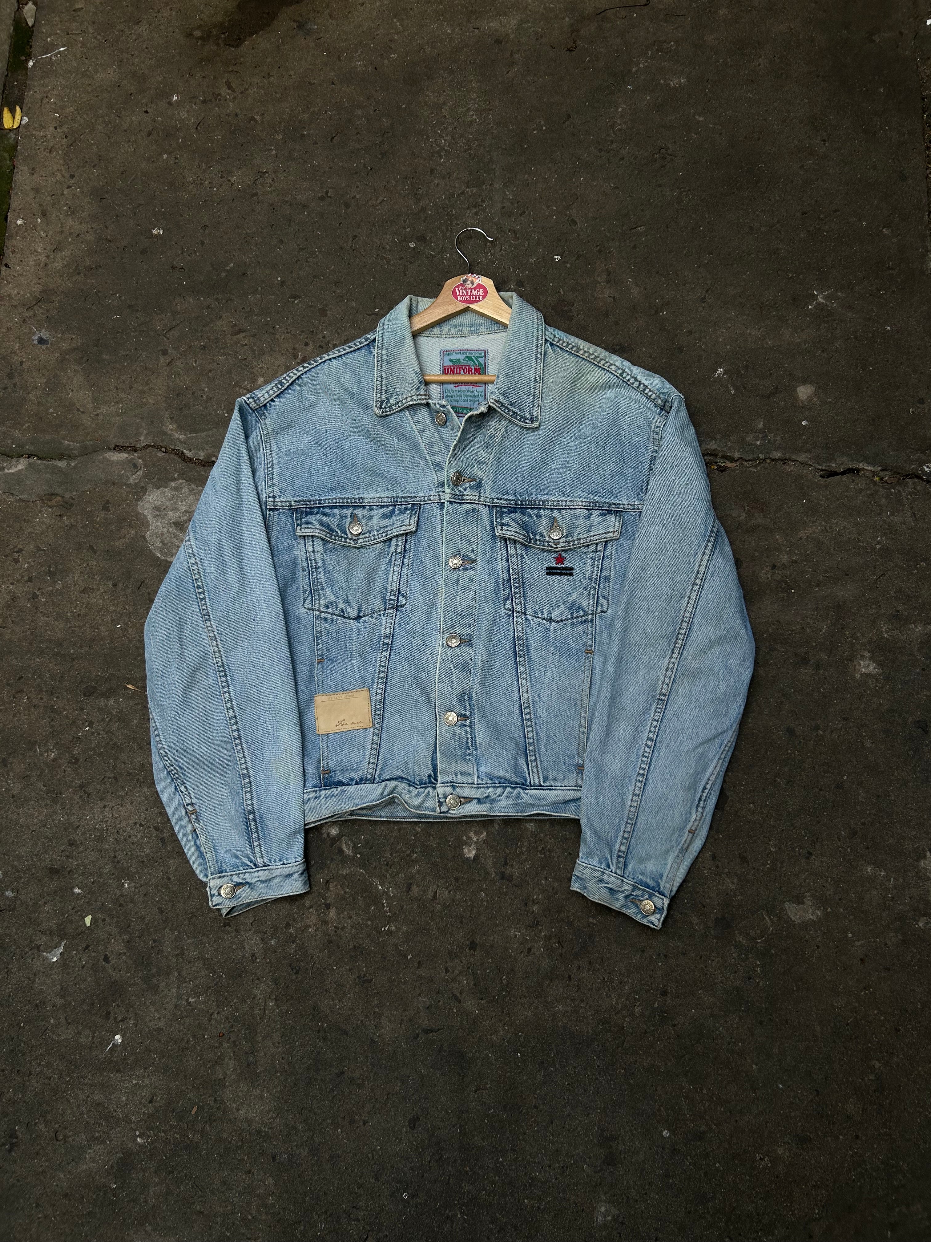 Campera Jean Uniform Vintage Original