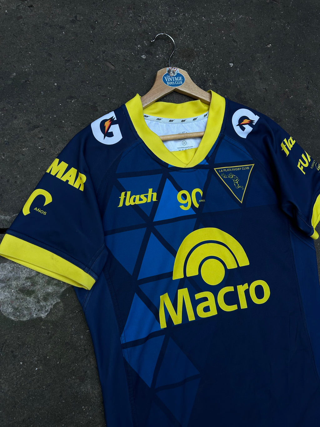 Camiseta La Plata Flash Aniversario 90 Años De Juego