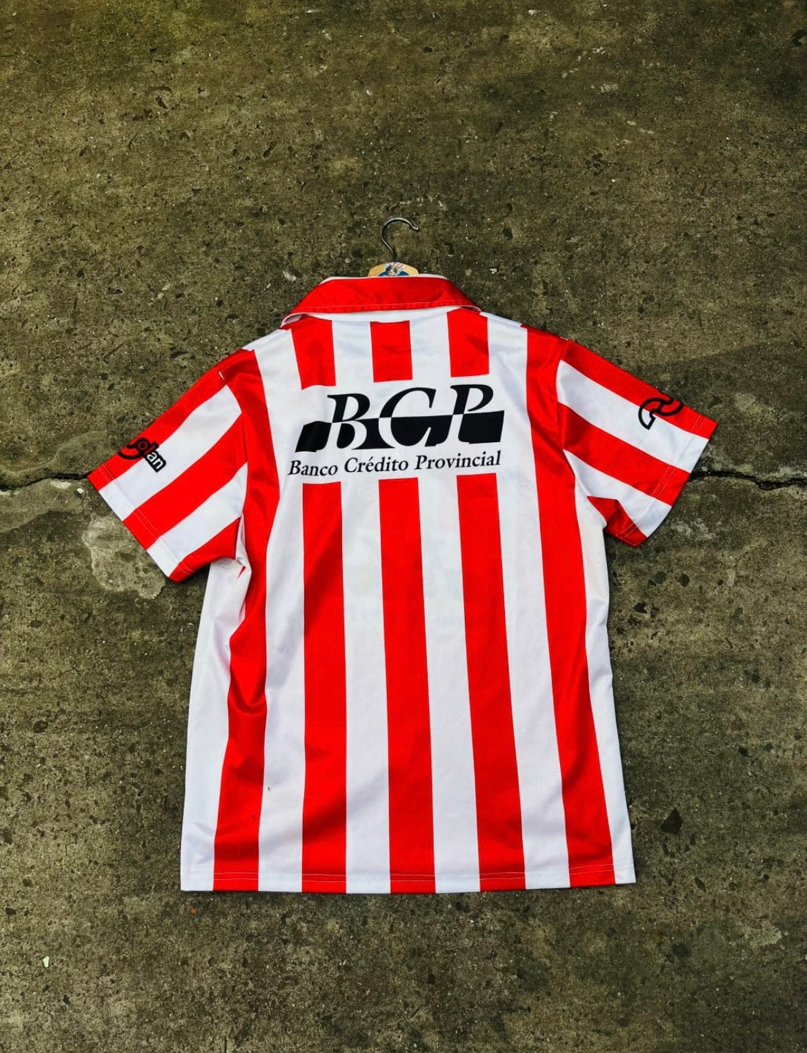 Camiseta Estudiantes Olan 96' Autografiada Original