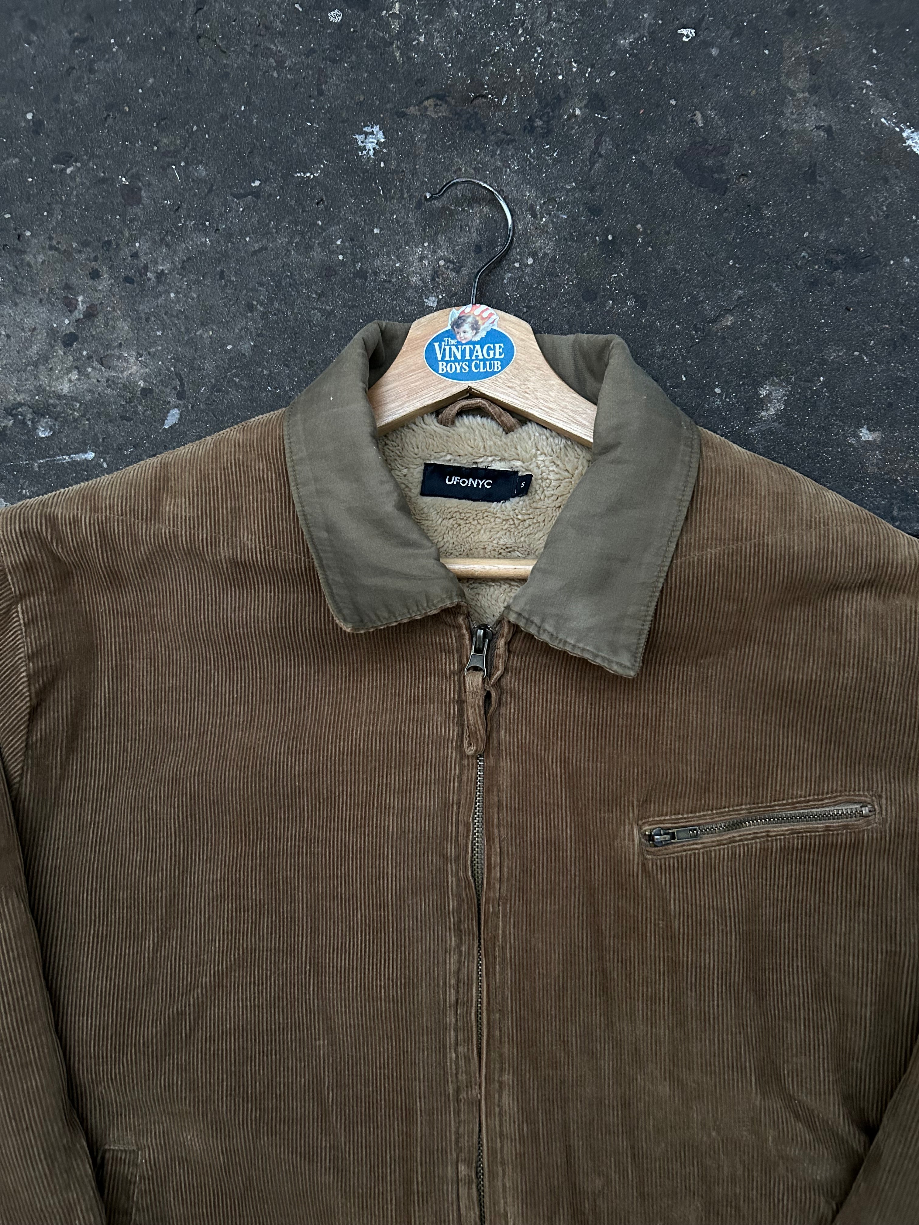 Campera Jean Con Corderito Vintage