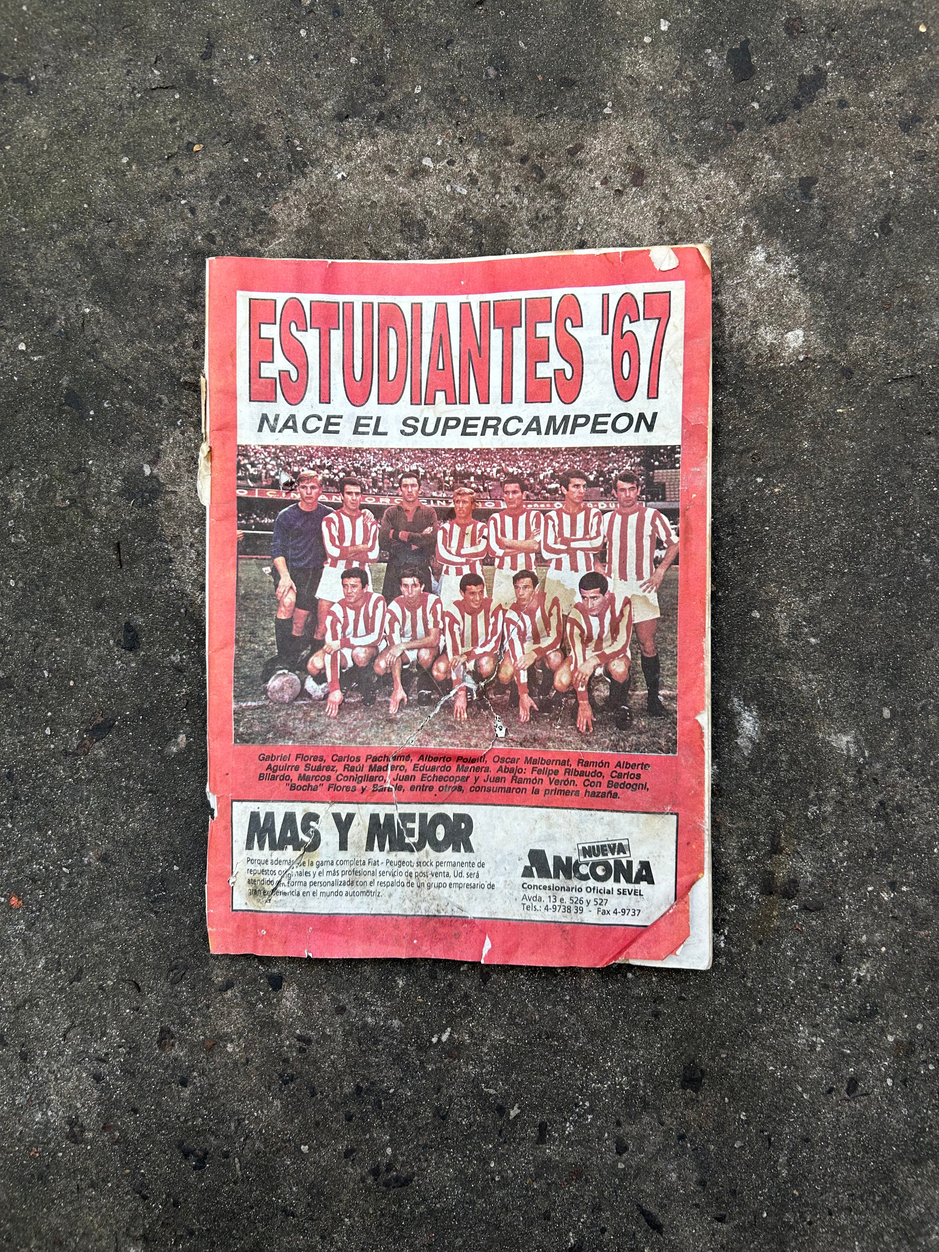 Revista Estudiantes Antigua de 1967