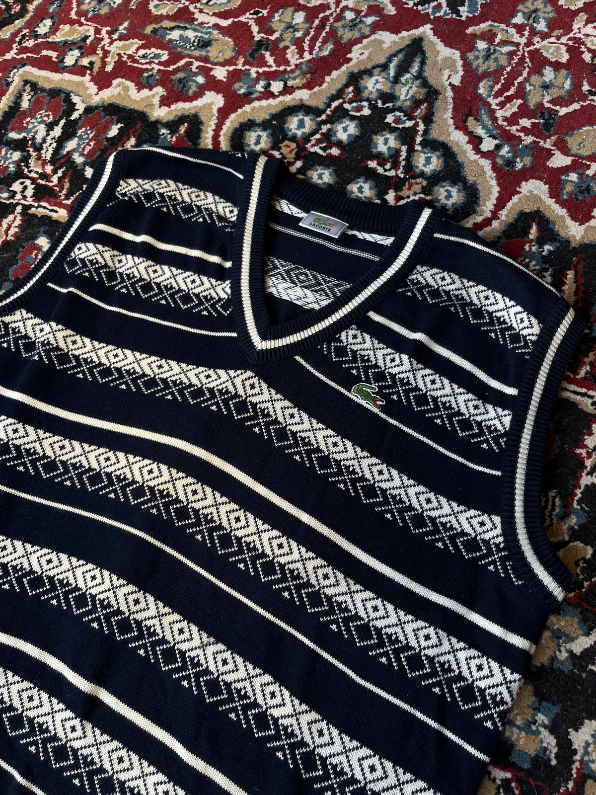 Chaleco Lacoste Vintage Original