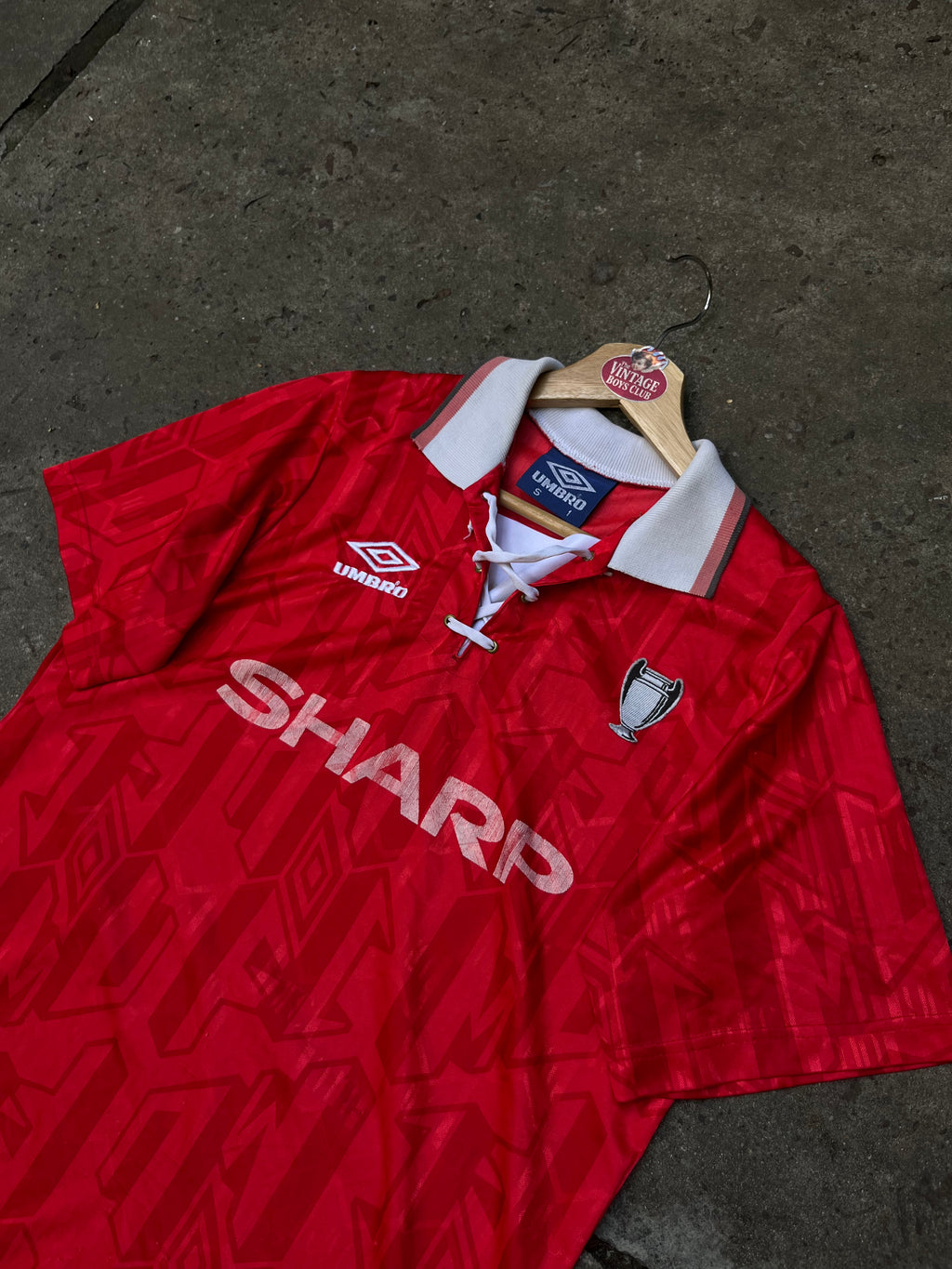 Camiseta Manchester United 94' Edición Champions League Original