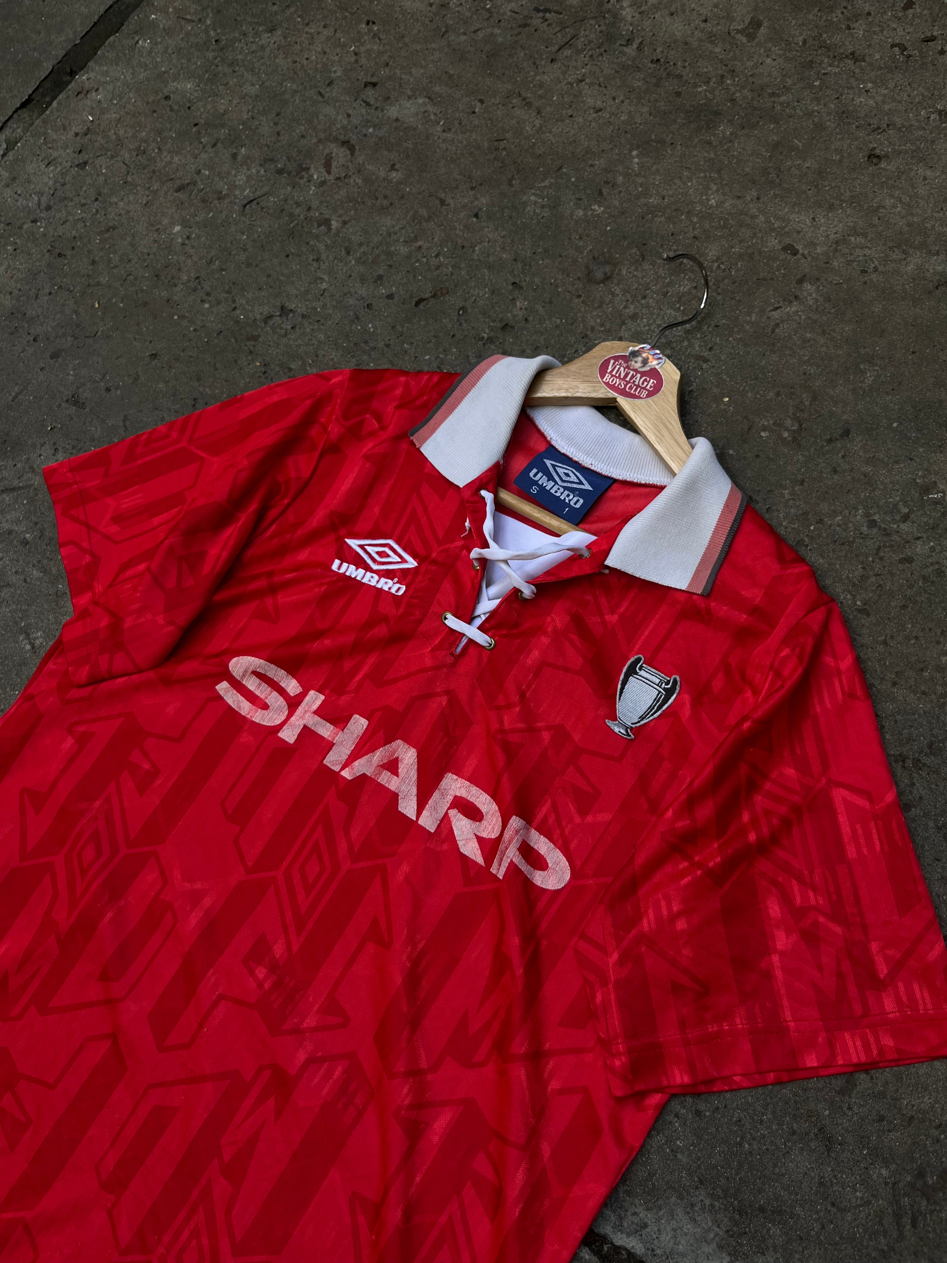 Camiseta Manchester United 94' Edición Champions League Original