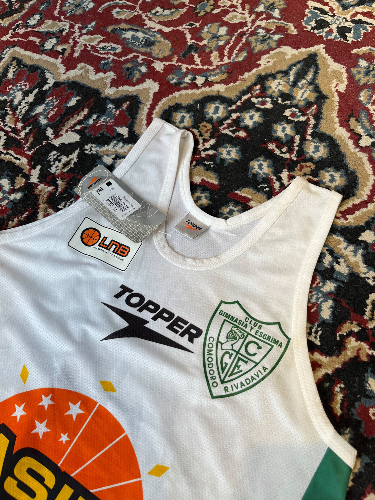 Camiseta Gimnasia Comodoro Rivadavia Topper Nueva con Etiqueta Original