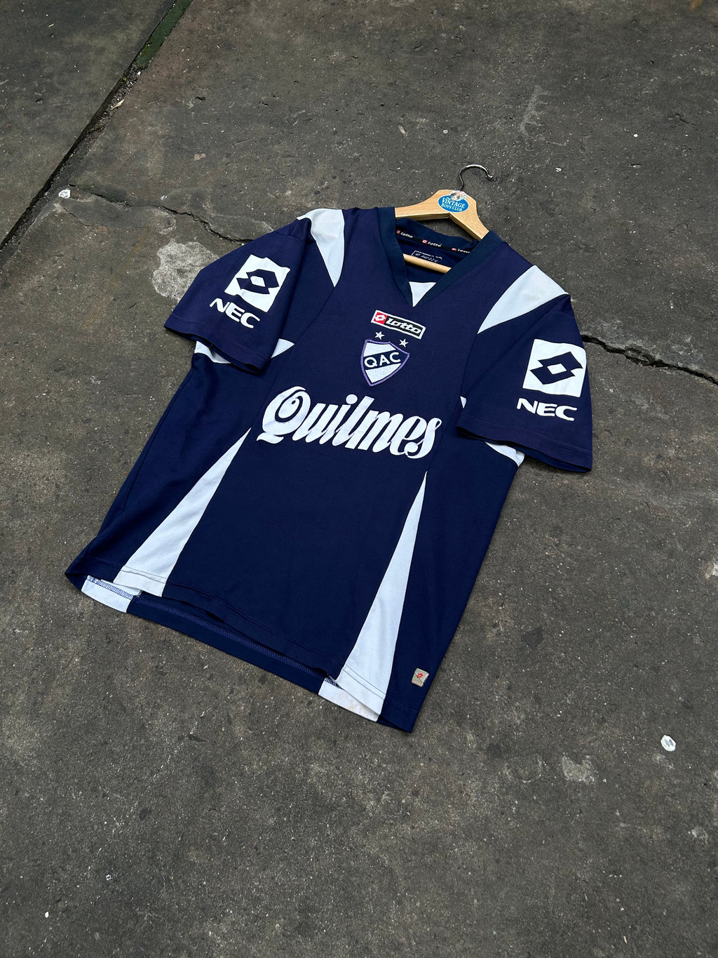 Camiseta Quilmes 2007 Suplente Lotto Original