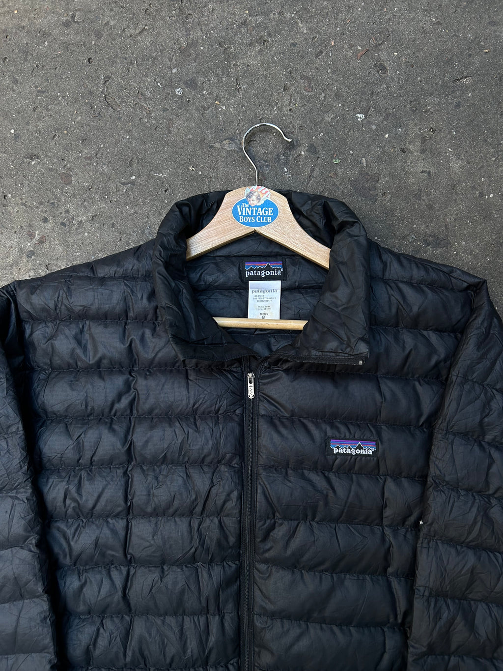Campera Puffer Patagonia Negra Original