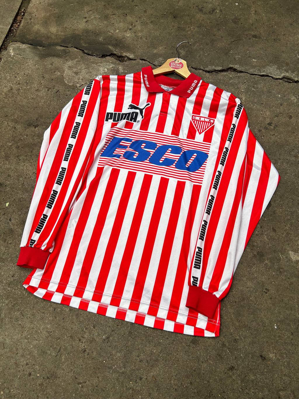 Camiseta Los Andes Puma 1998 Manga Larga Original