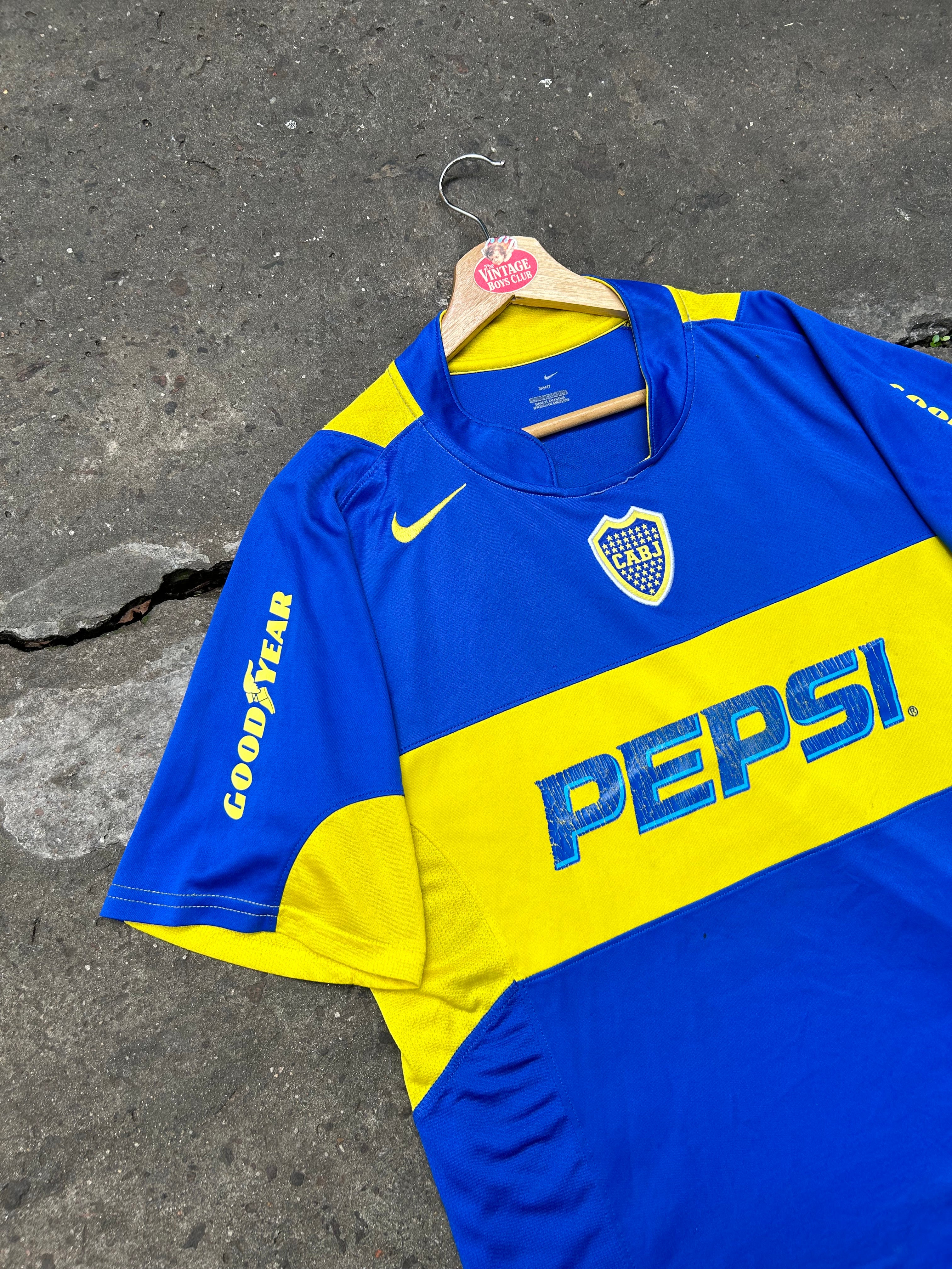 Camiseta Boca 2005 Pepsi Títular Original