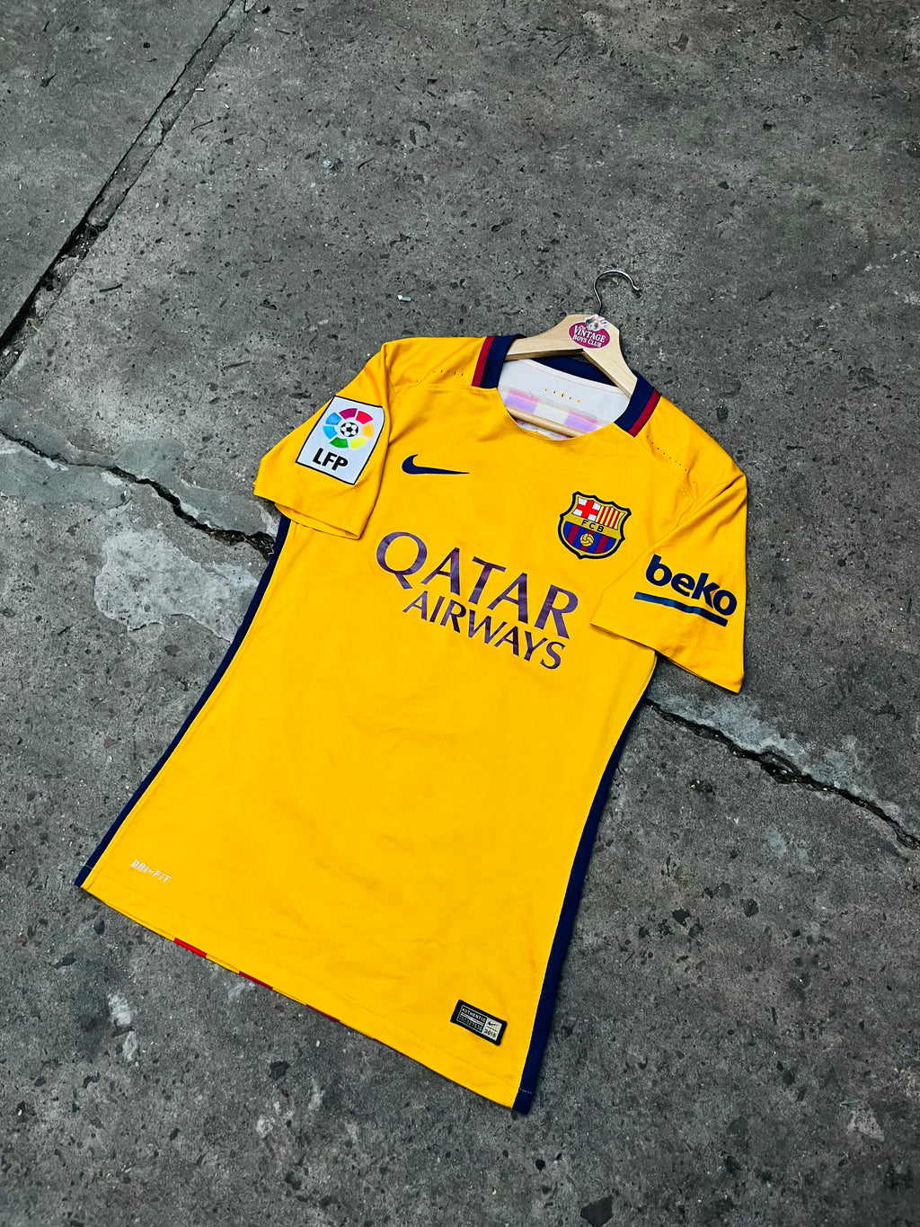 Camiseta Barcelona 2015 De Messi Suplente Original