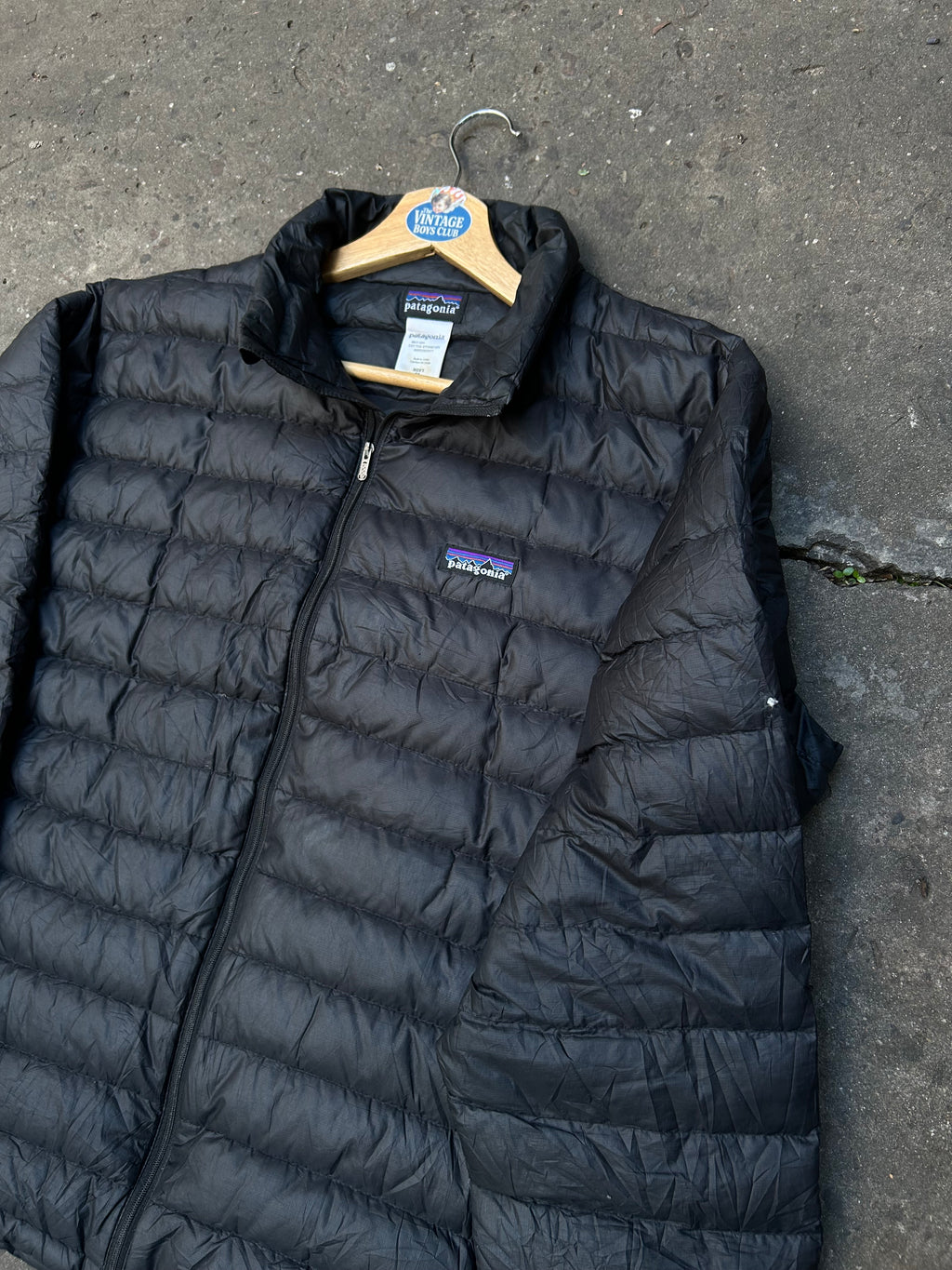 Campera Puffer Patagonia Negra Original
