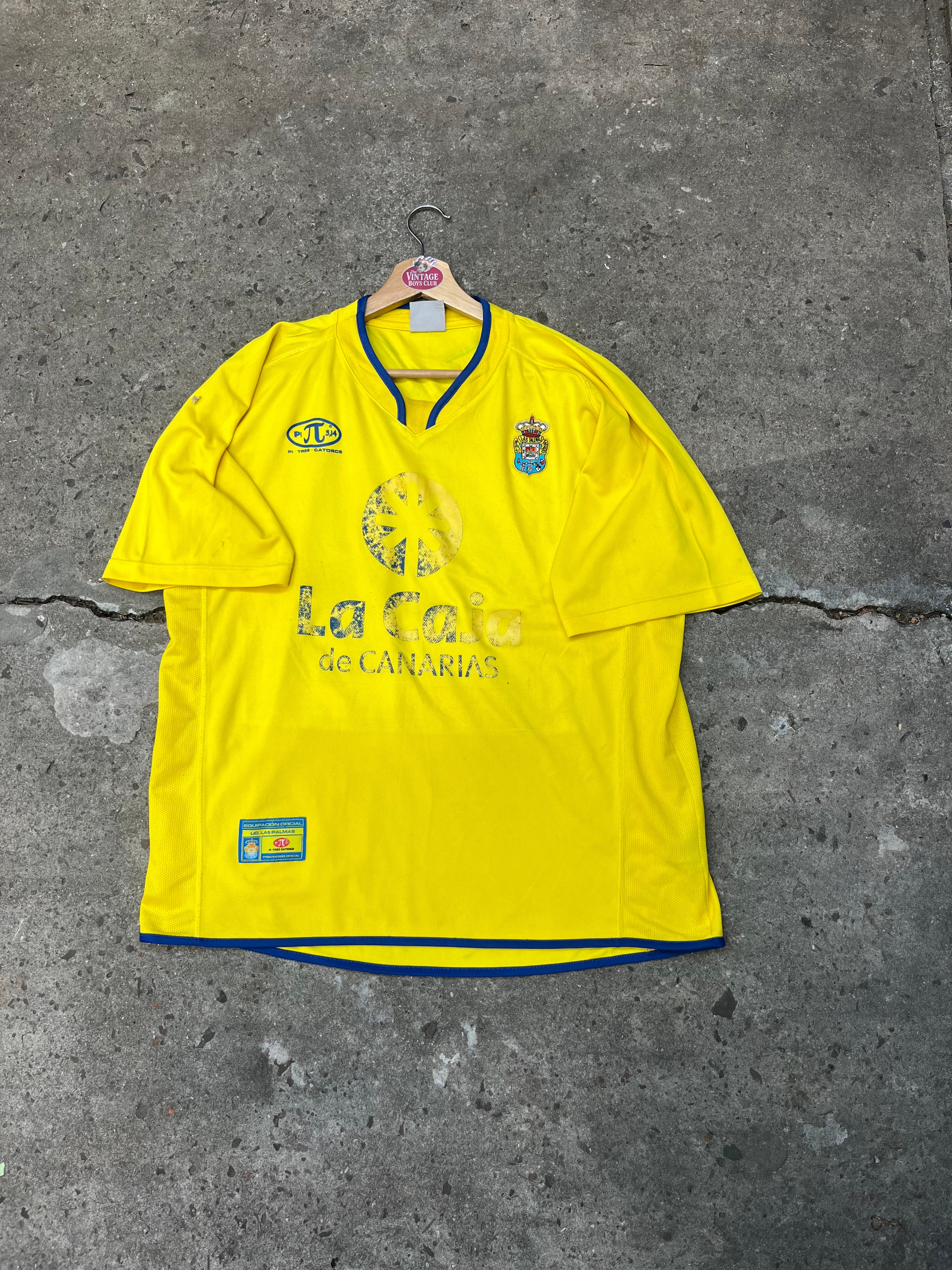Camiseta Las Palmas 2004/05 De Juego de Siro Darino