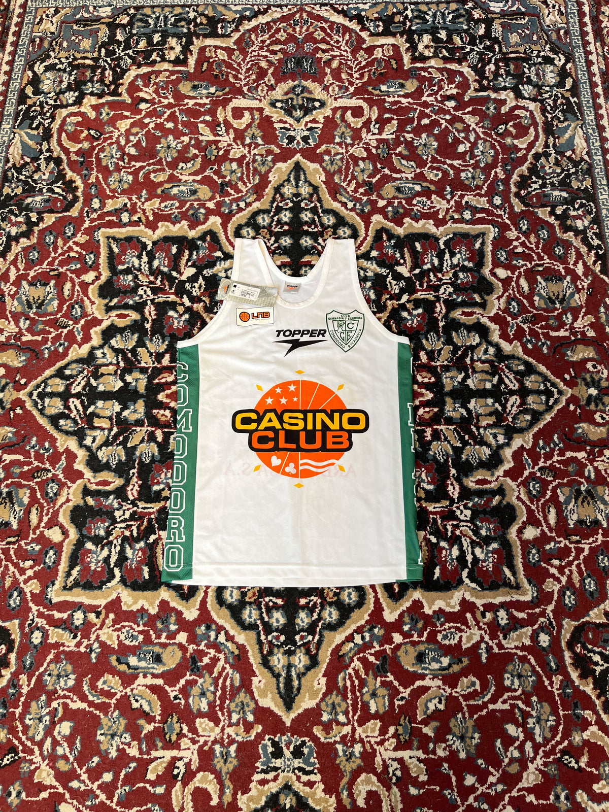 Camiseta Gimnasia Comodoro Rivadavia Topper Nueva con Etiqueta Original