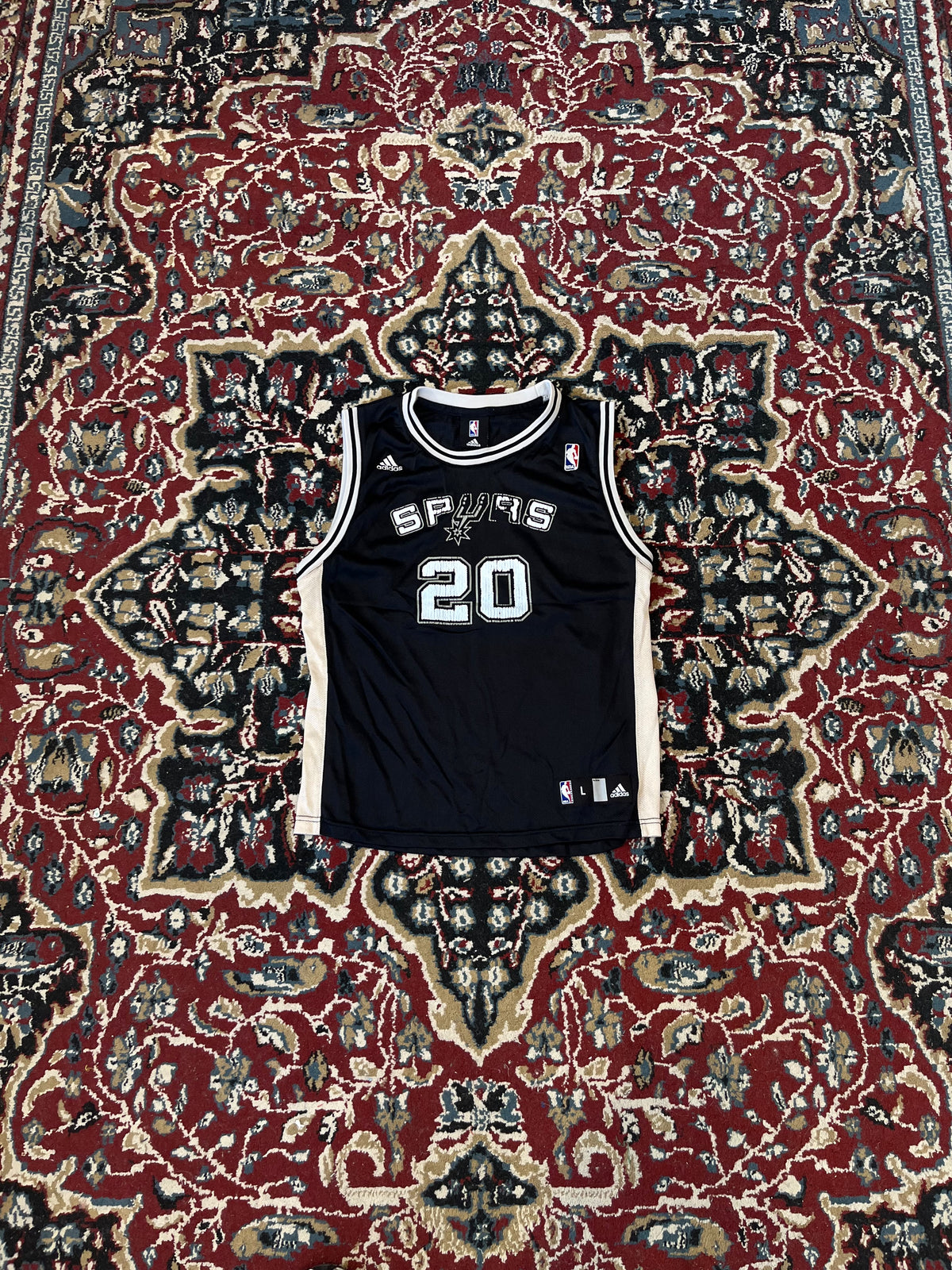 Camiseta Spurs Adidas Manu Ginóbili Original