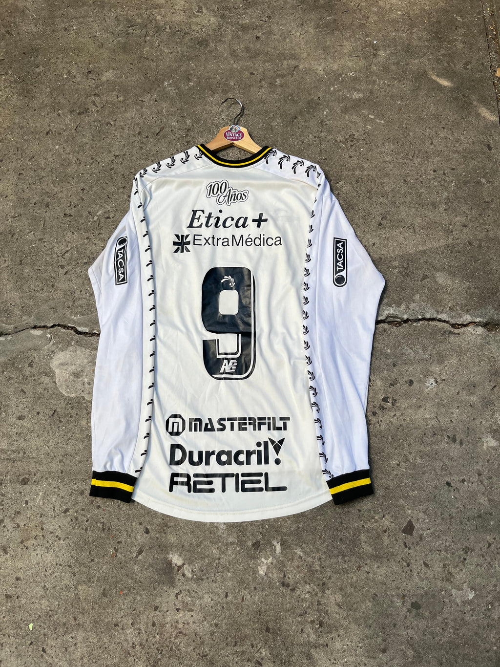 Camiseta Almirante Brown Retiel Manga Larga de Juego