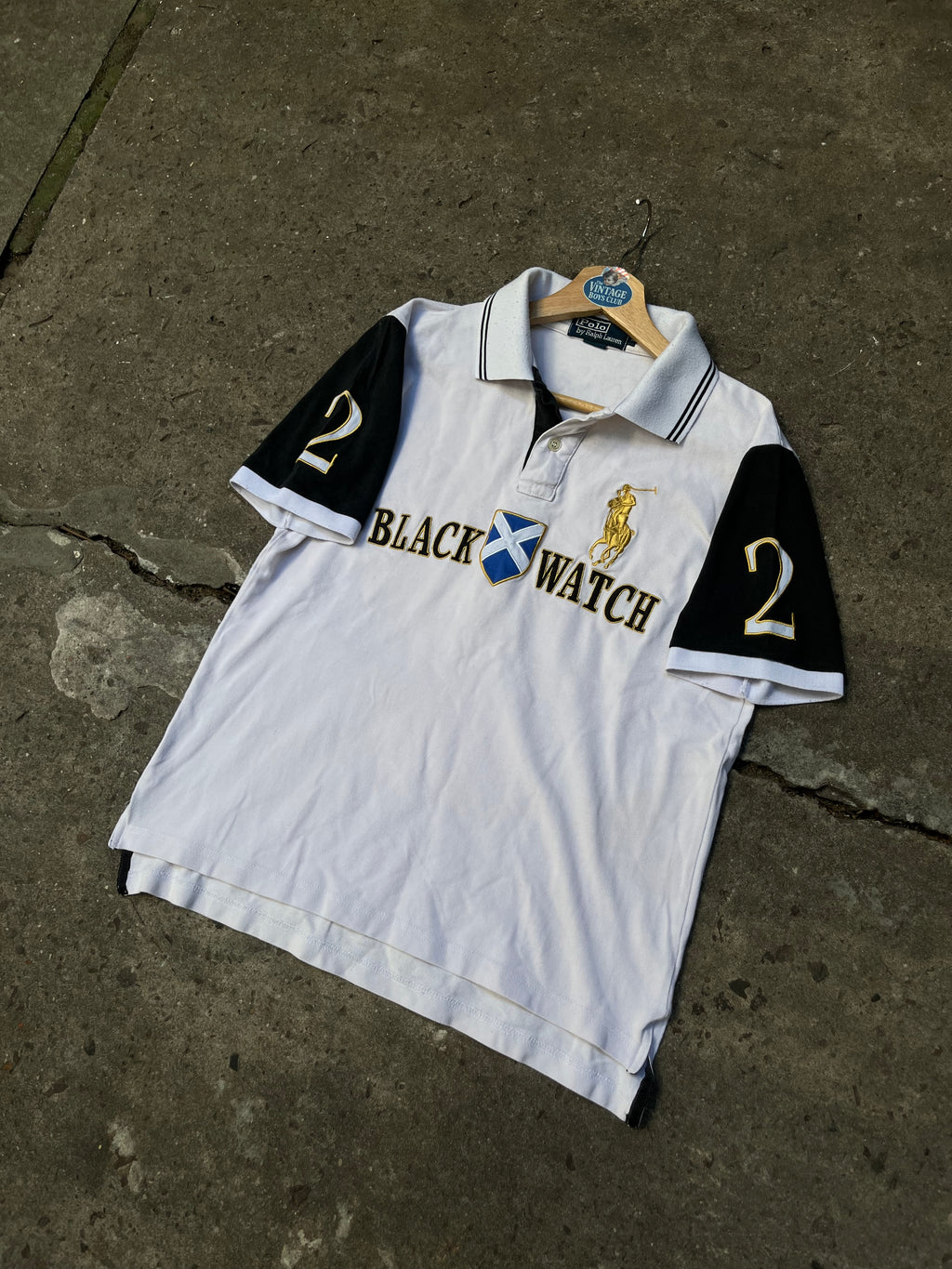 Chomba Polo Ralph Lauren Black Watch Original