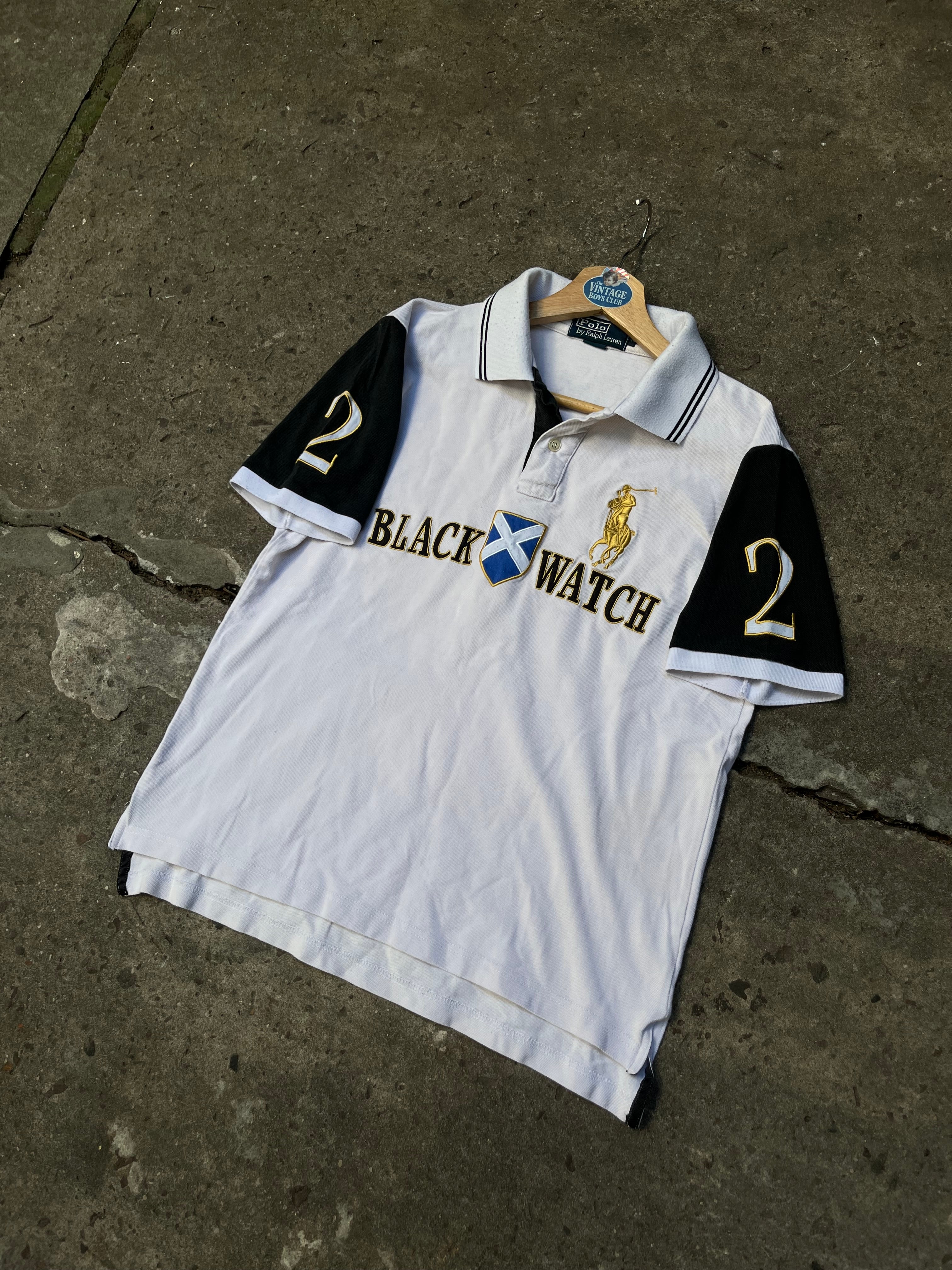 Chomba Polo Ralph Lauren Black Watch Original
