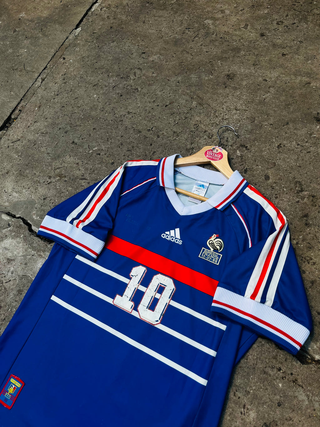 Camiseta Francia 1998 de Zidane
