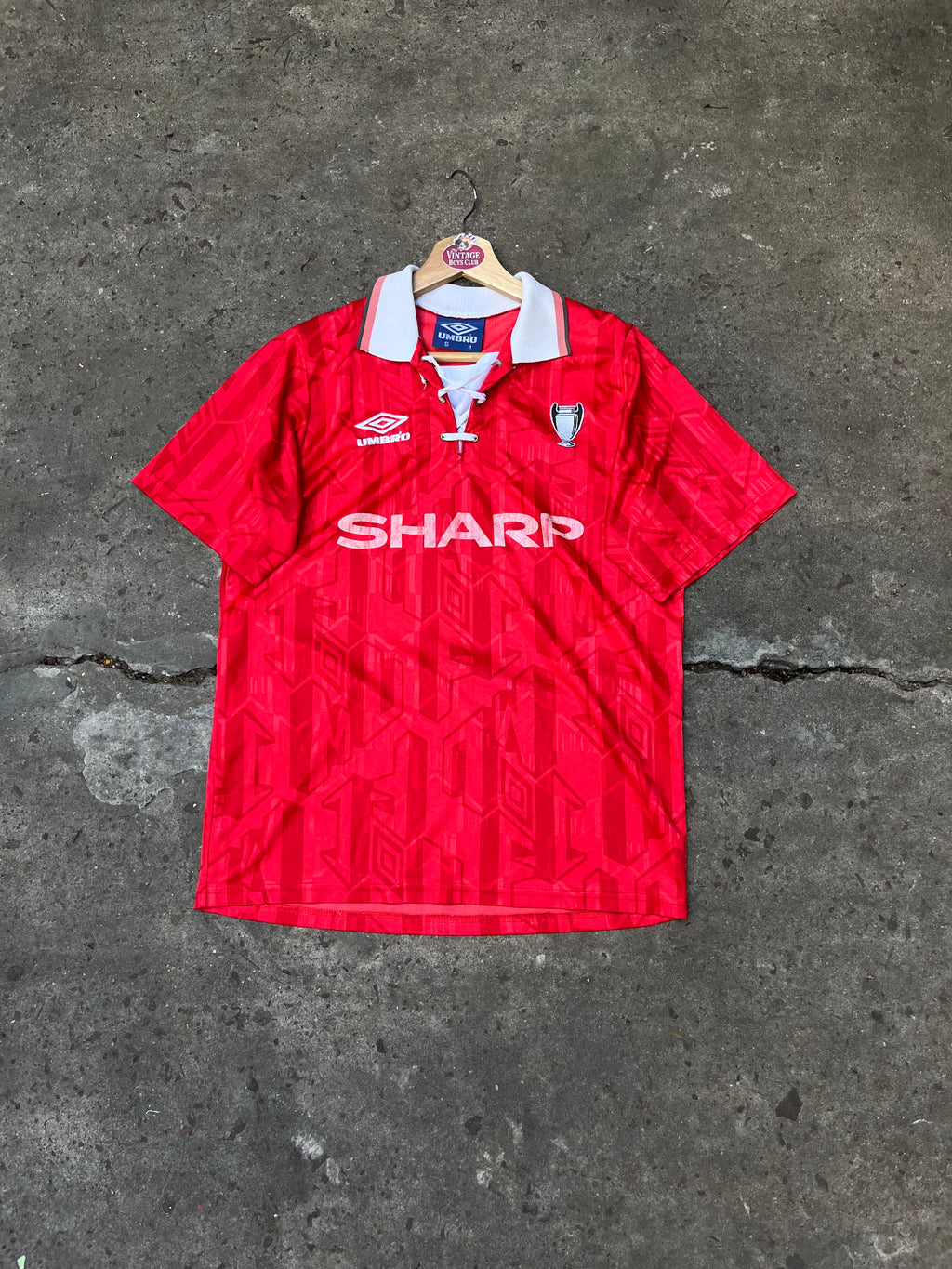 Camiseta Manchester United 94' Edición Champions League Original