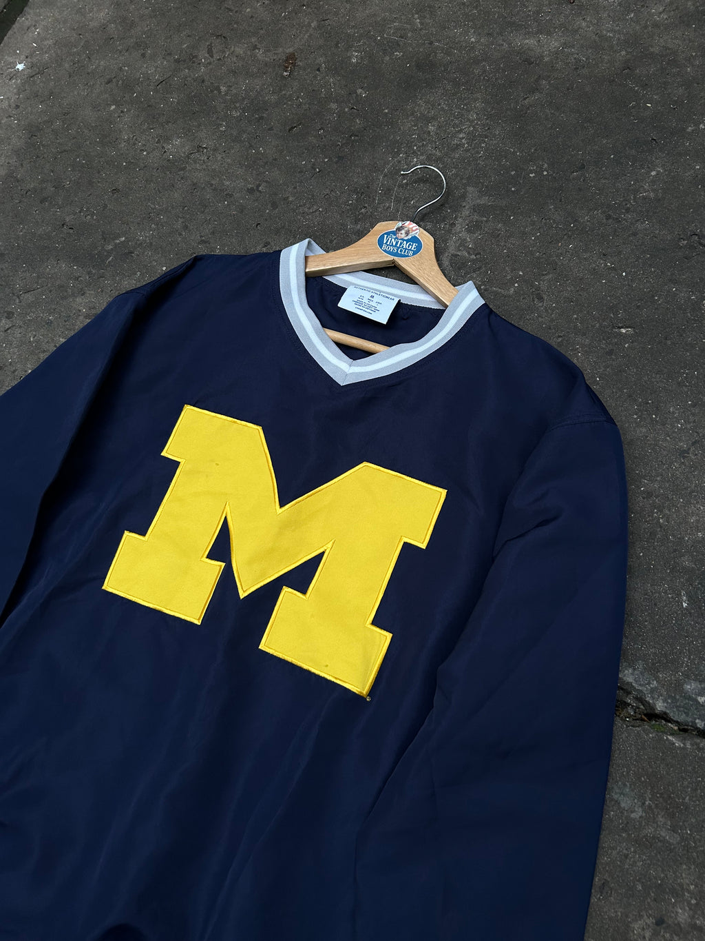 Buzo Michigan Champions Rompeviento 90s Original