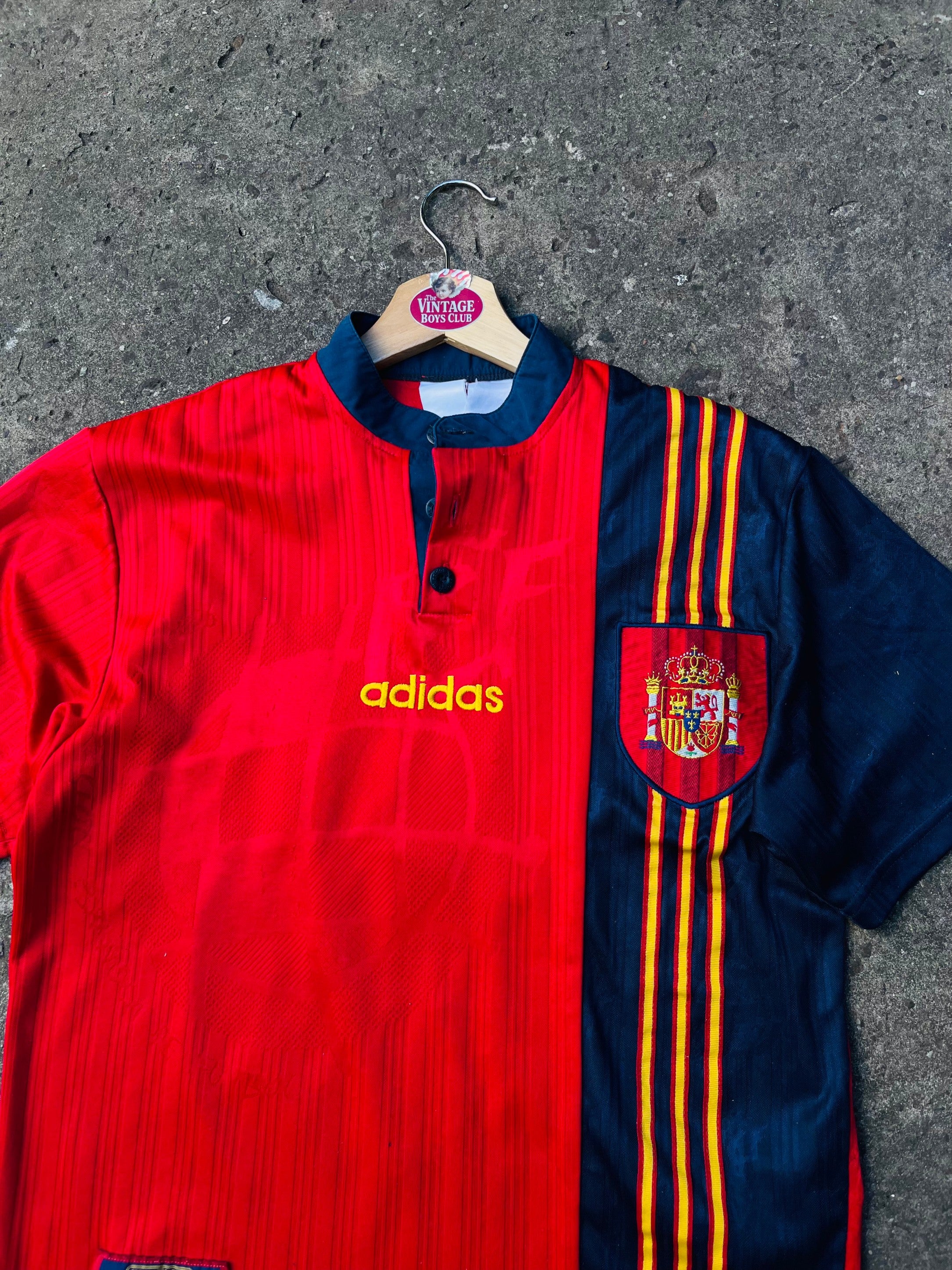 Camiseta España 96' Titular de Caminero Original