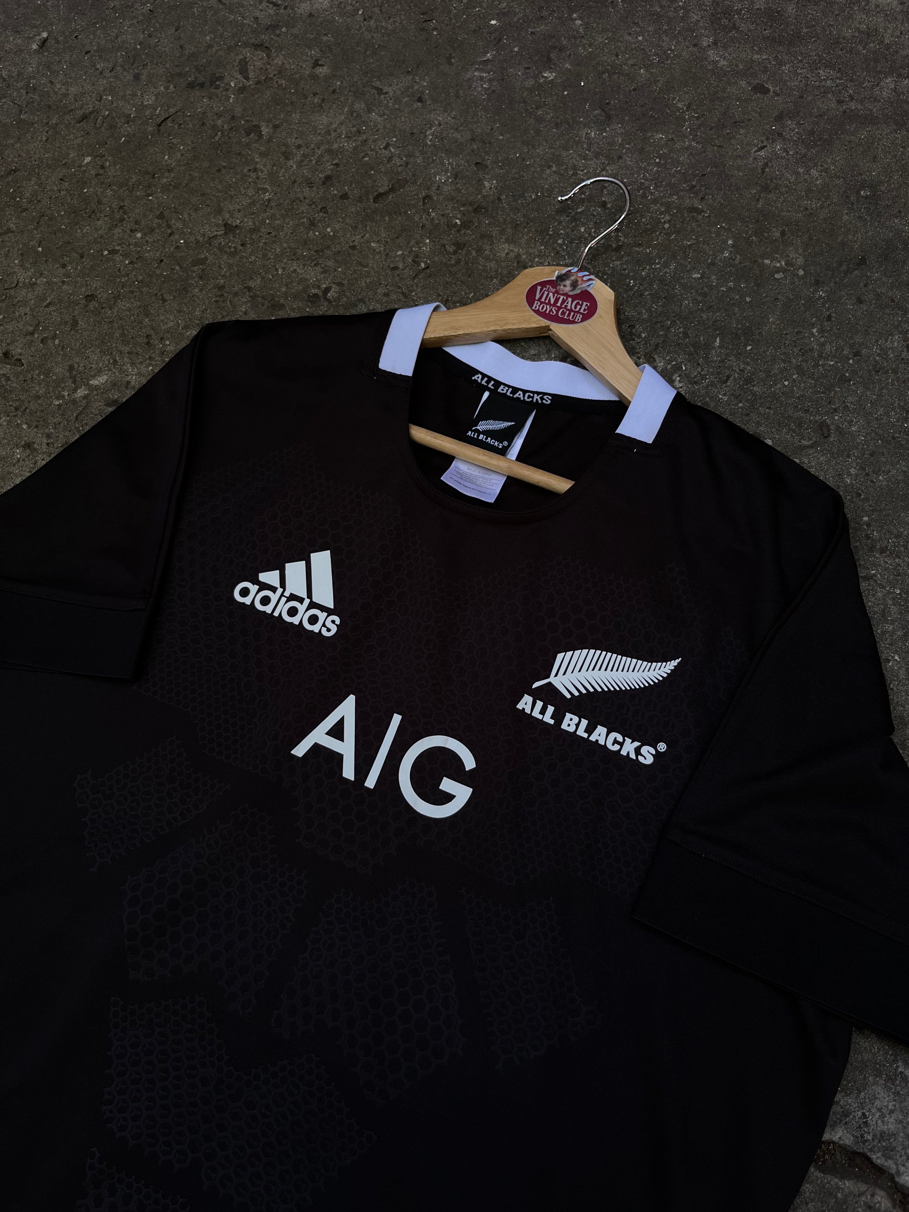 Camiseta All Blacks Titular Versión Jugador Original