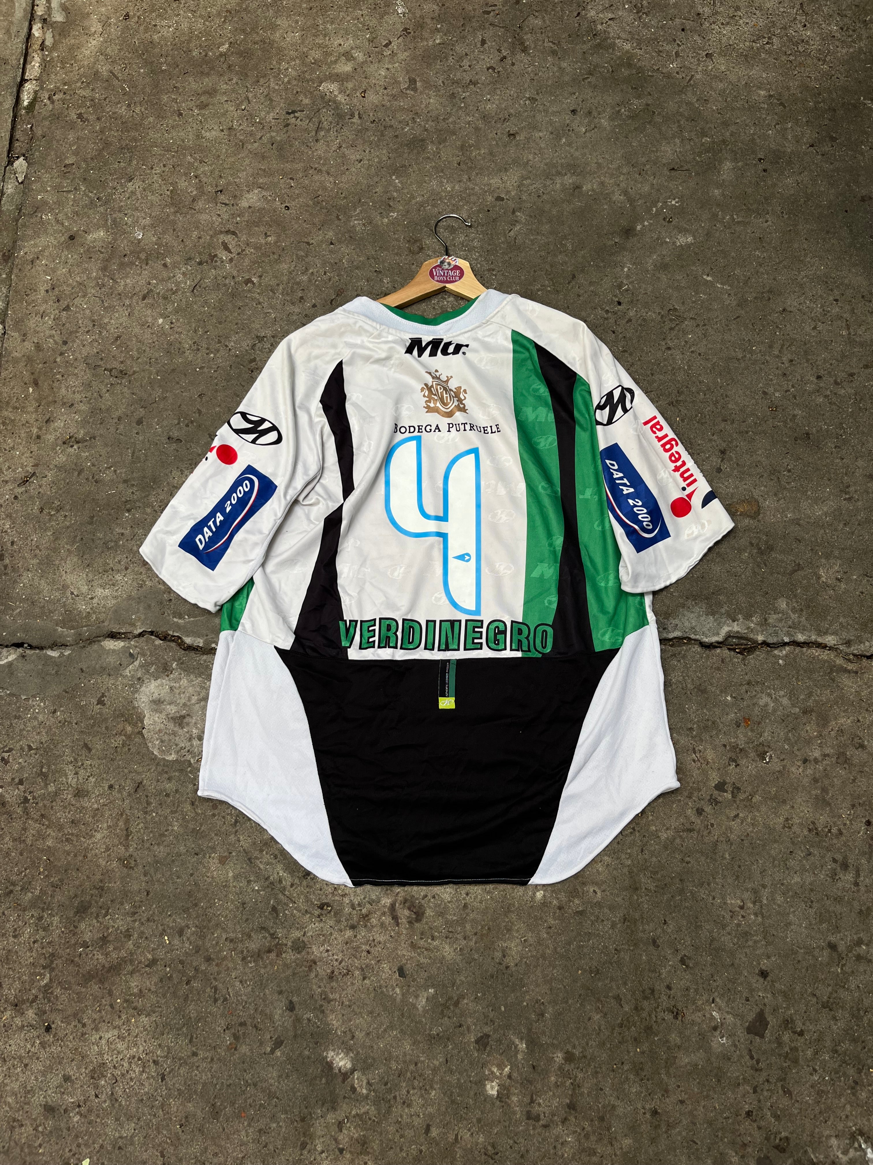 Camiseta San Martín San Juan 2007 Mitre Suplente Original