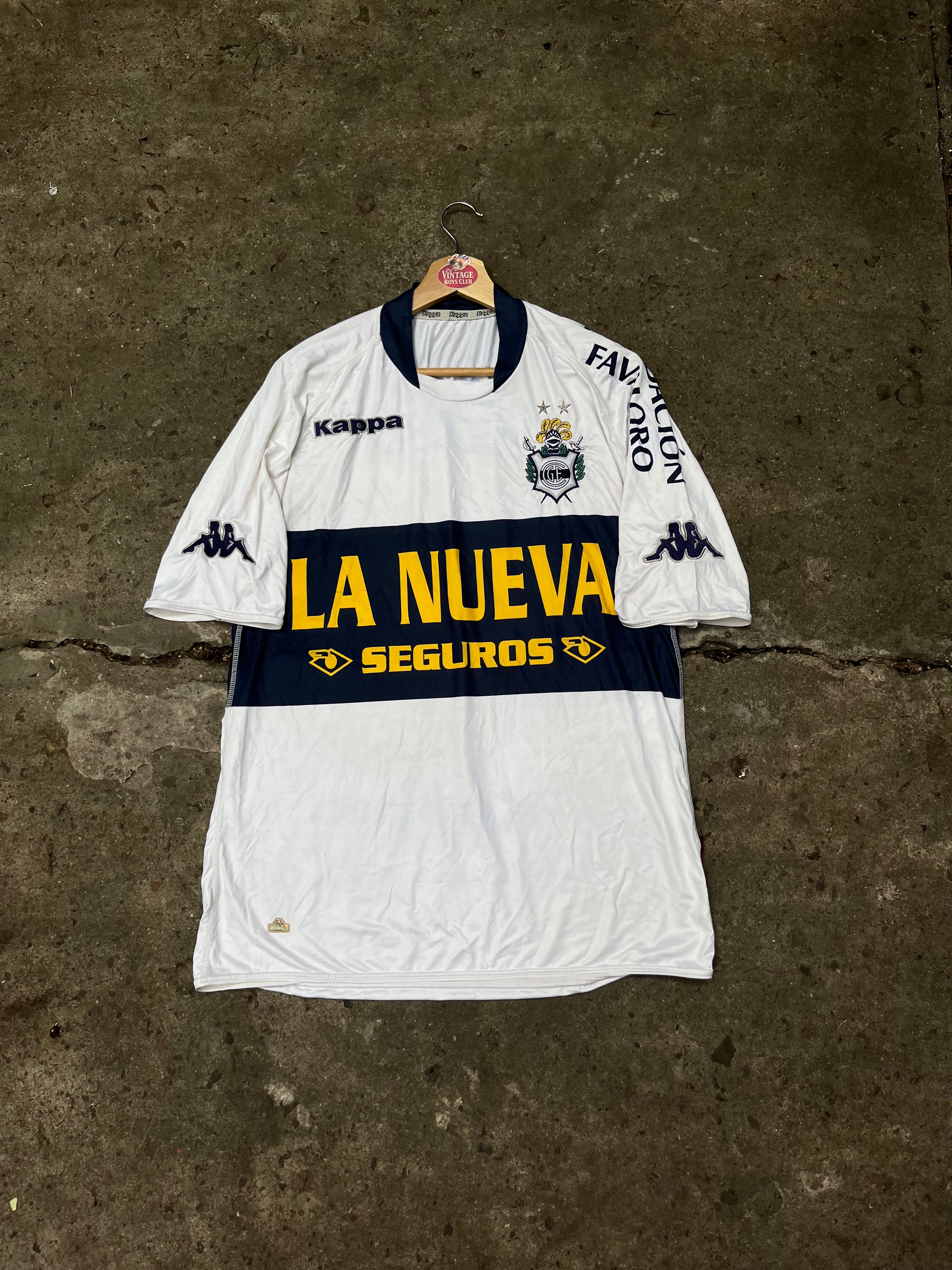 Camiseta Gimnasia 2010 Kappa Titular Original