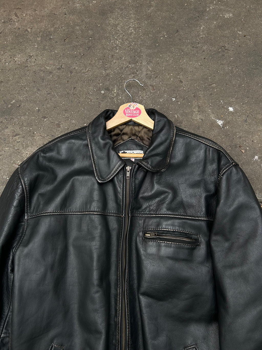 Campera de Cuero Vintage Original