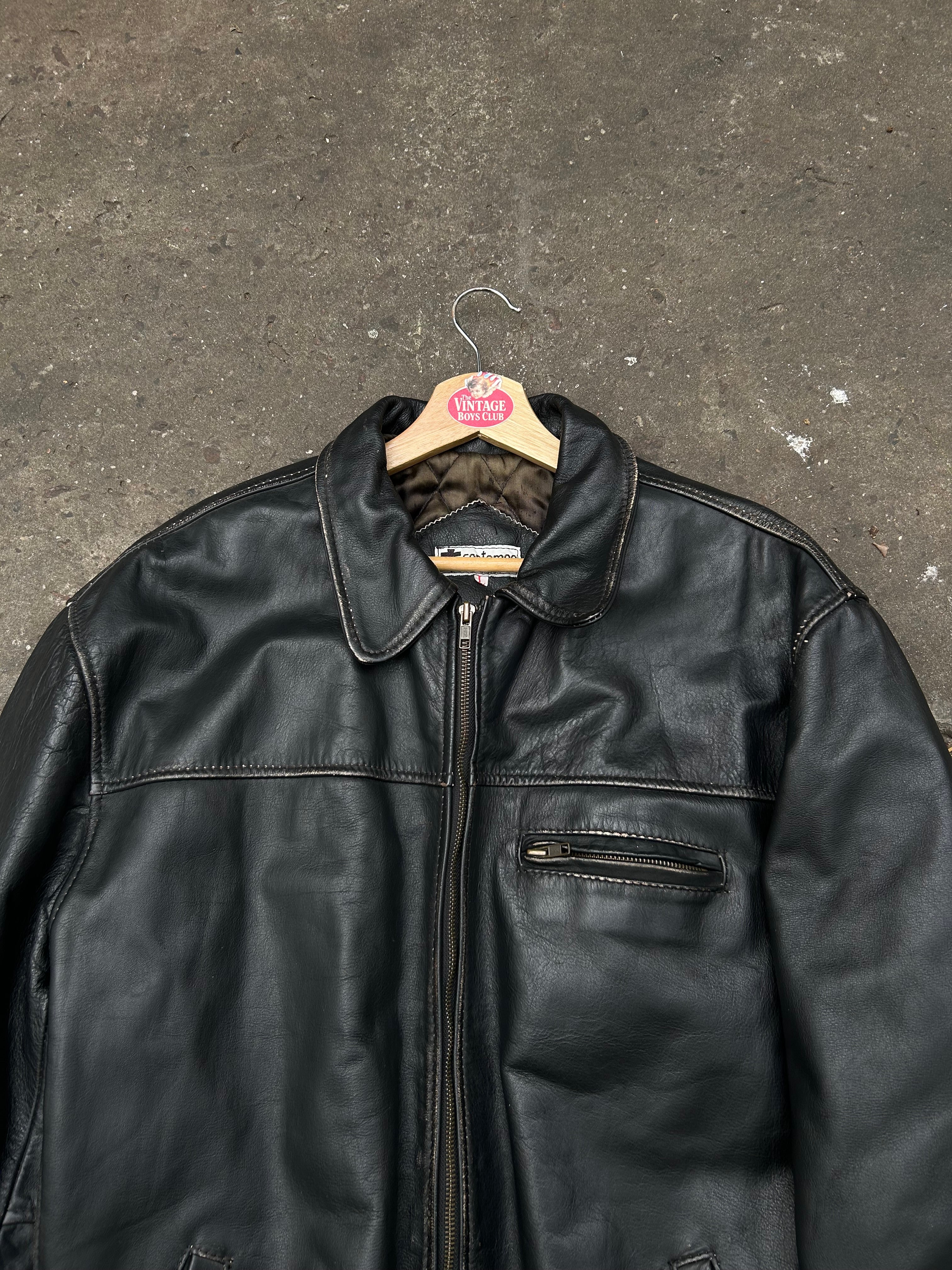 Campera de Cuero Vintage Original