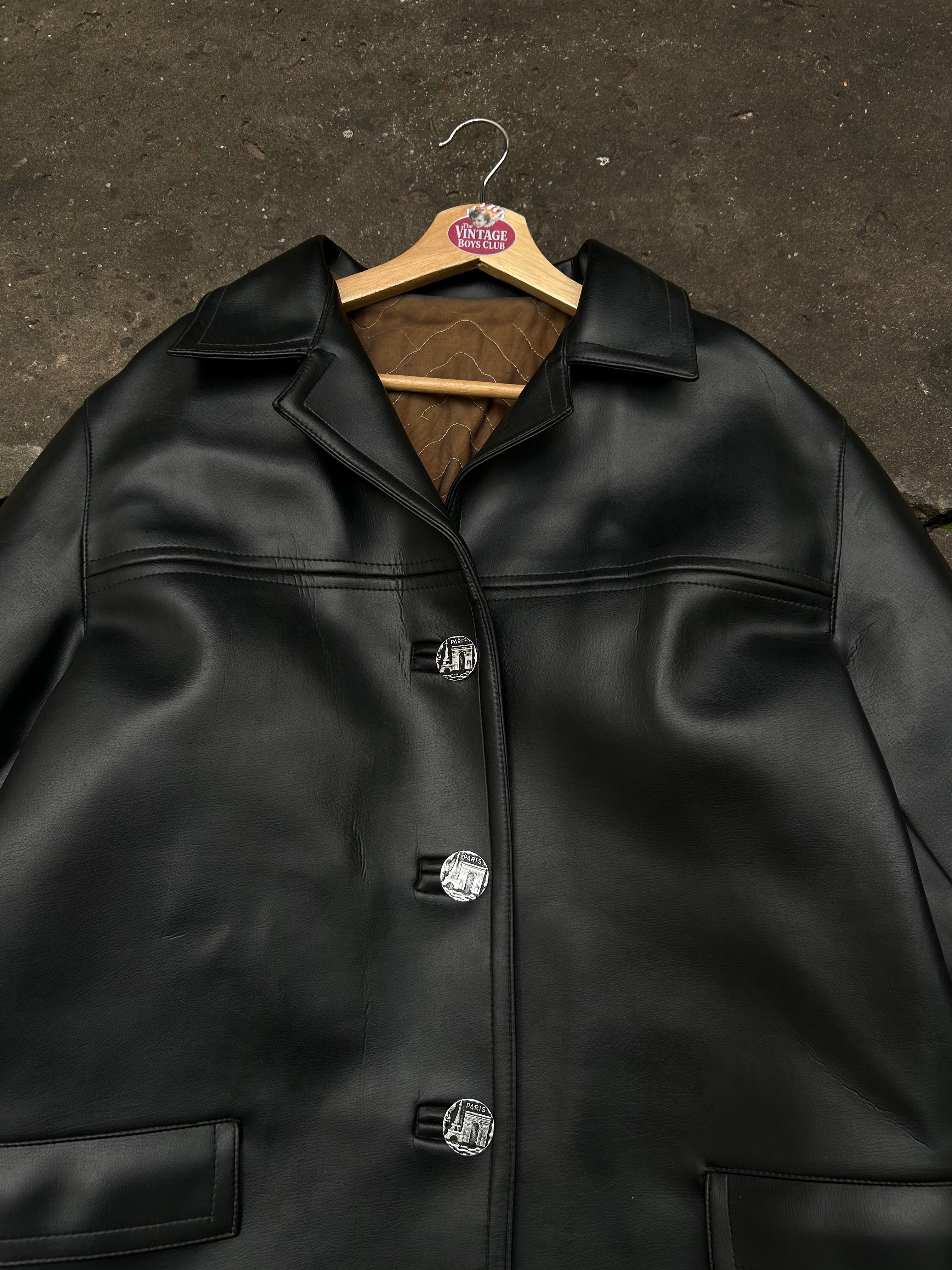 Campera Cuero Paris Vintage