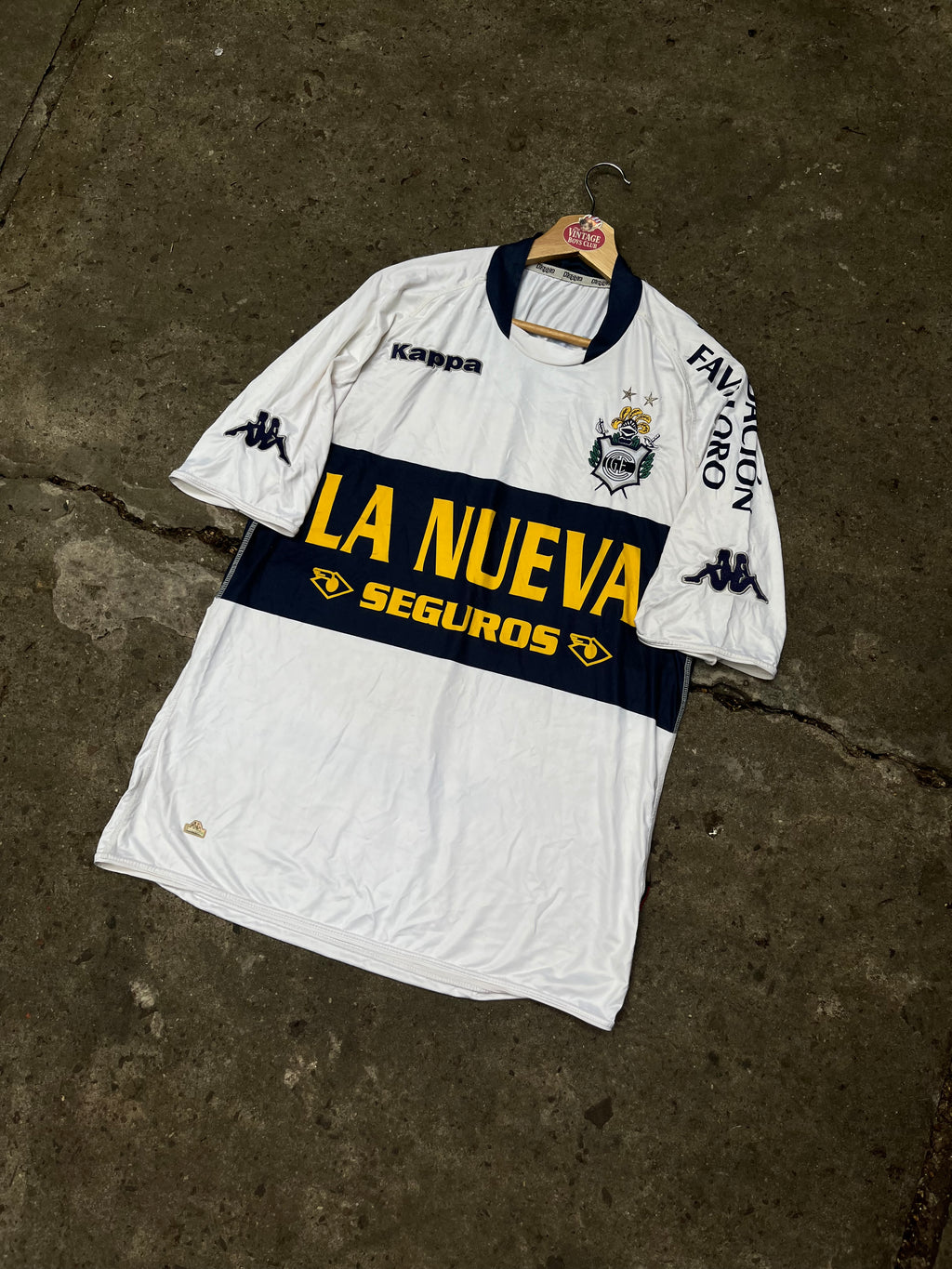 Camiseta Gimnasia 2010 Kappa Titular Original