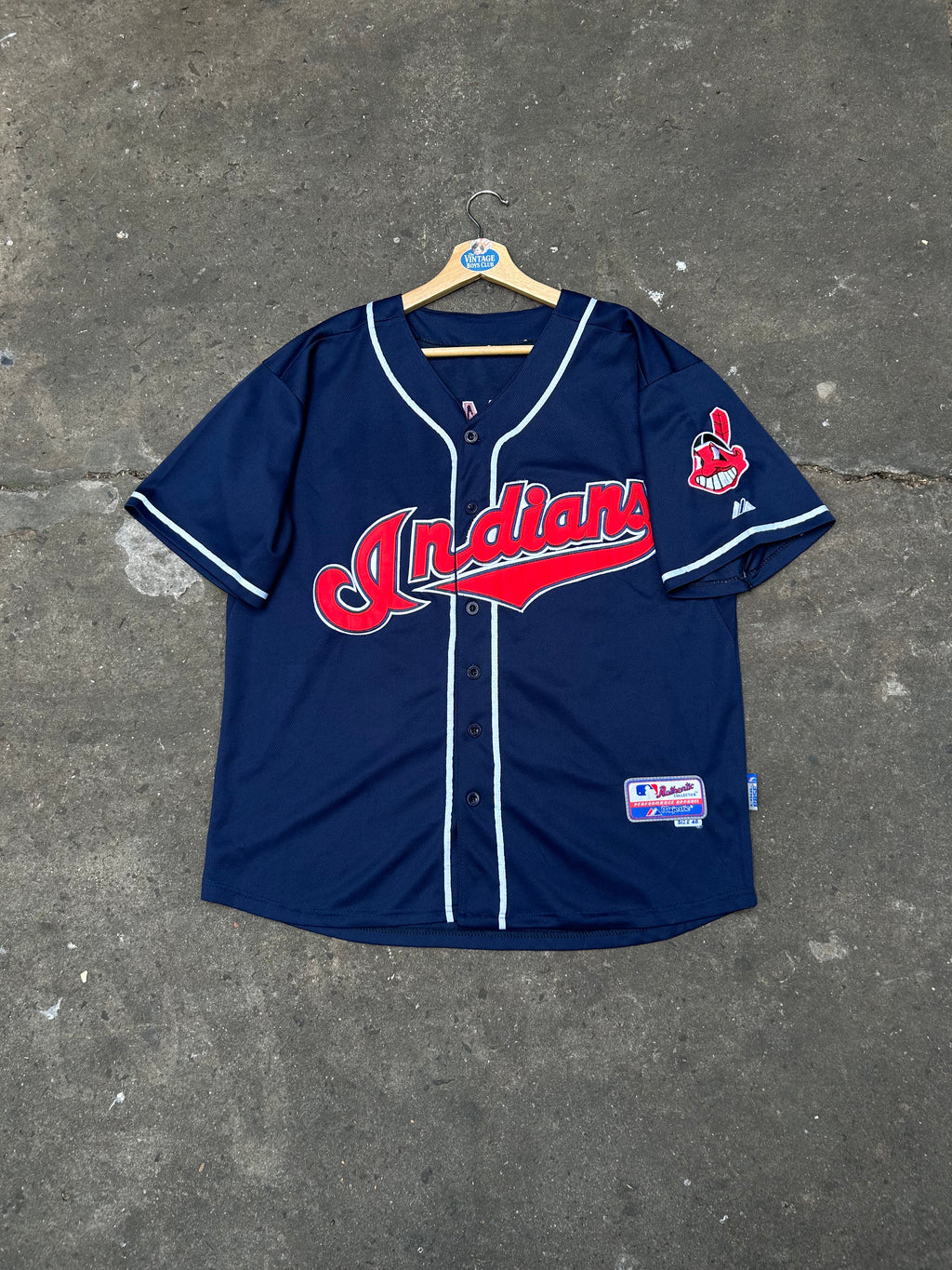Camiseta Indians MLB Béisbol de Carmona