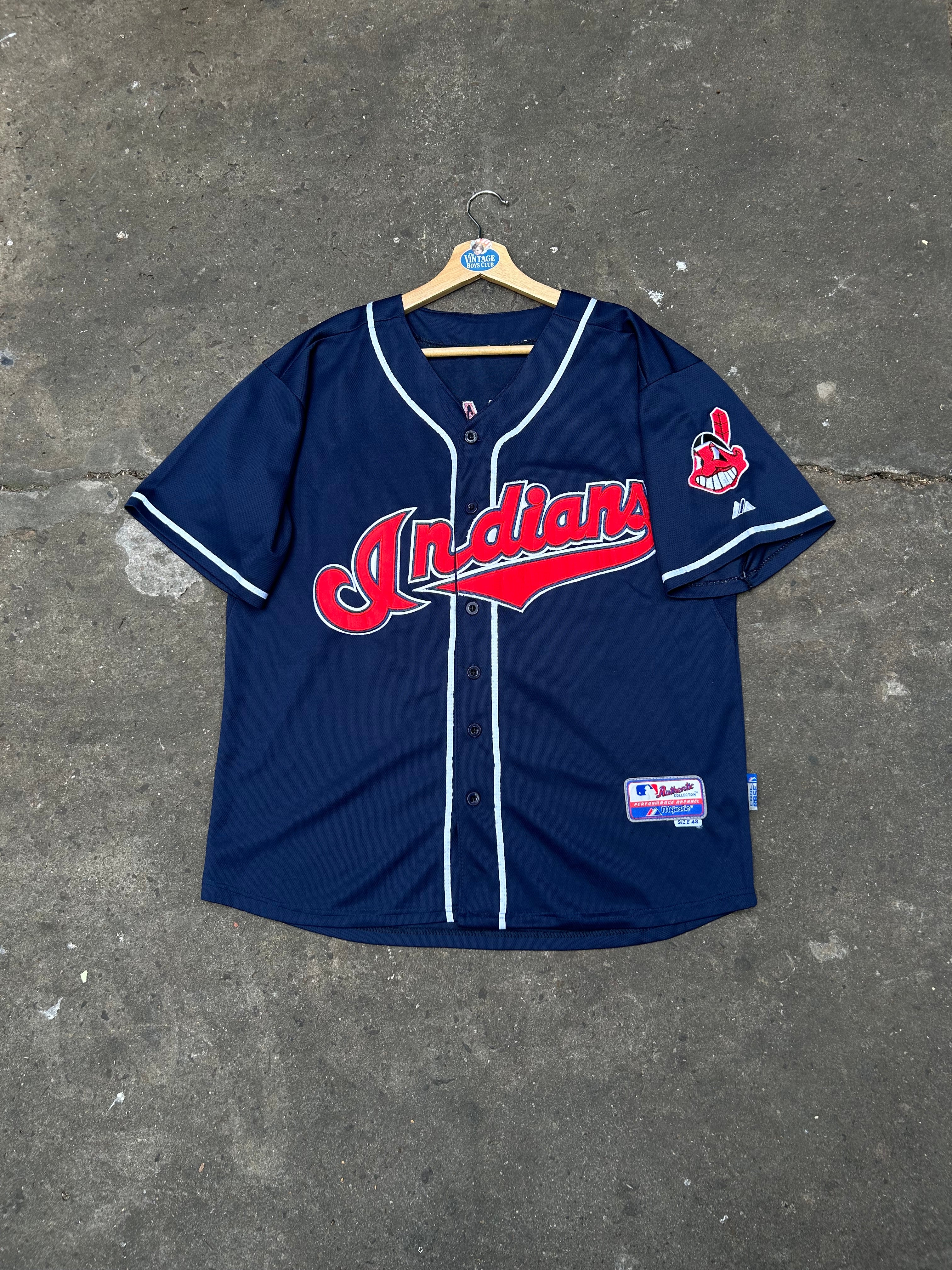 Camiseta Indians MLB Béisbol de Carmona